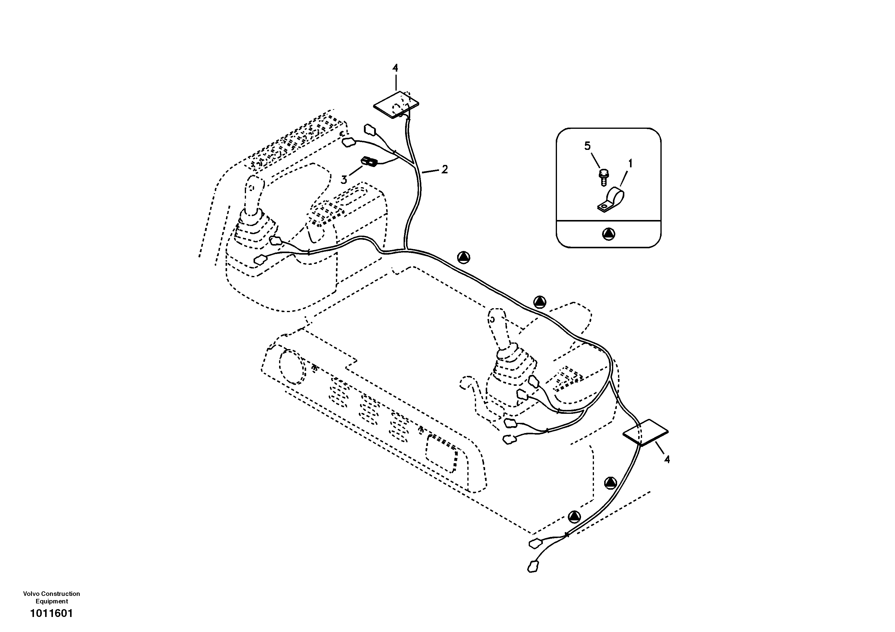 Wire harness VOE14546402 VOLVO