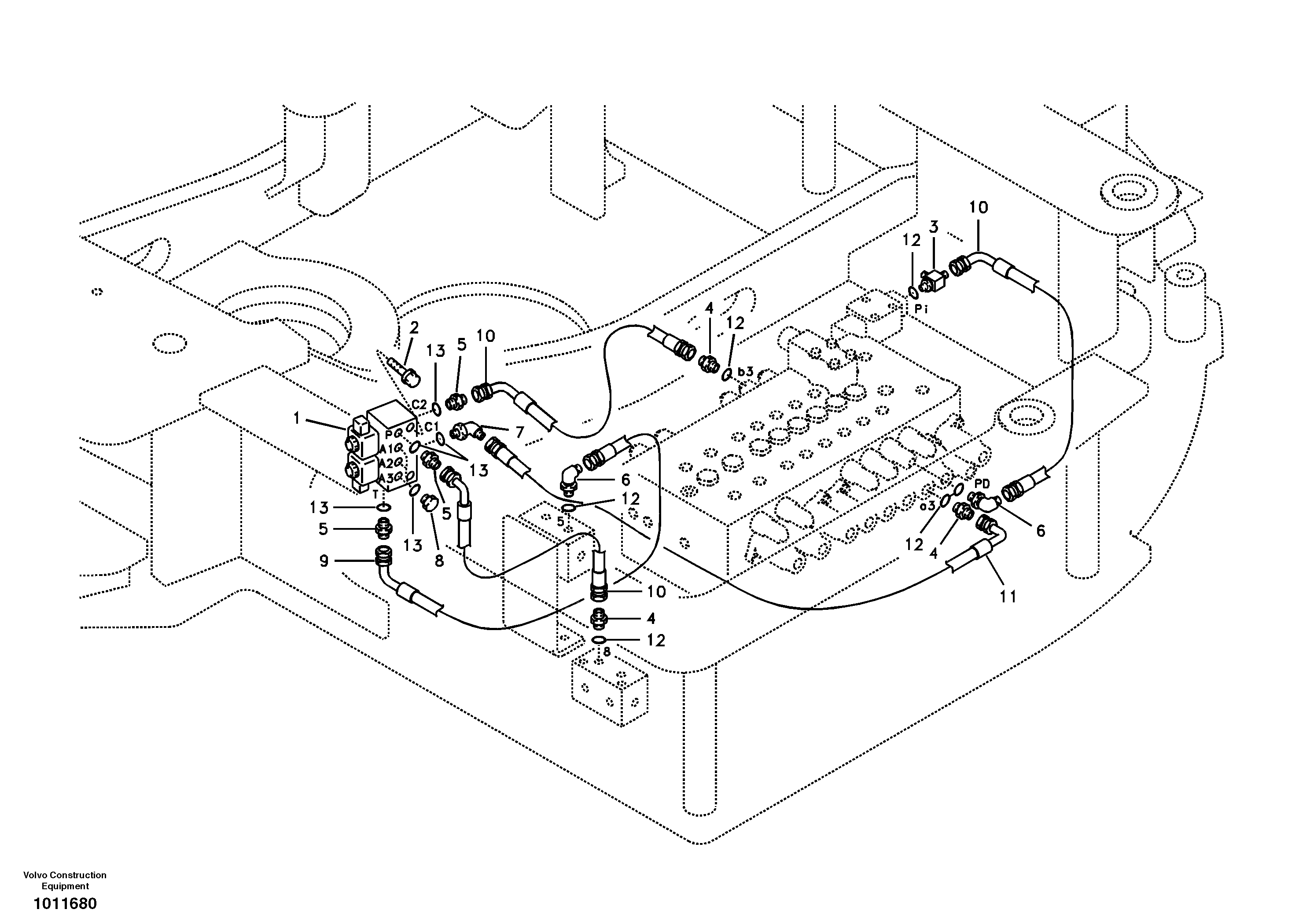 Plug SA/VOE9415-31021 VOLVO