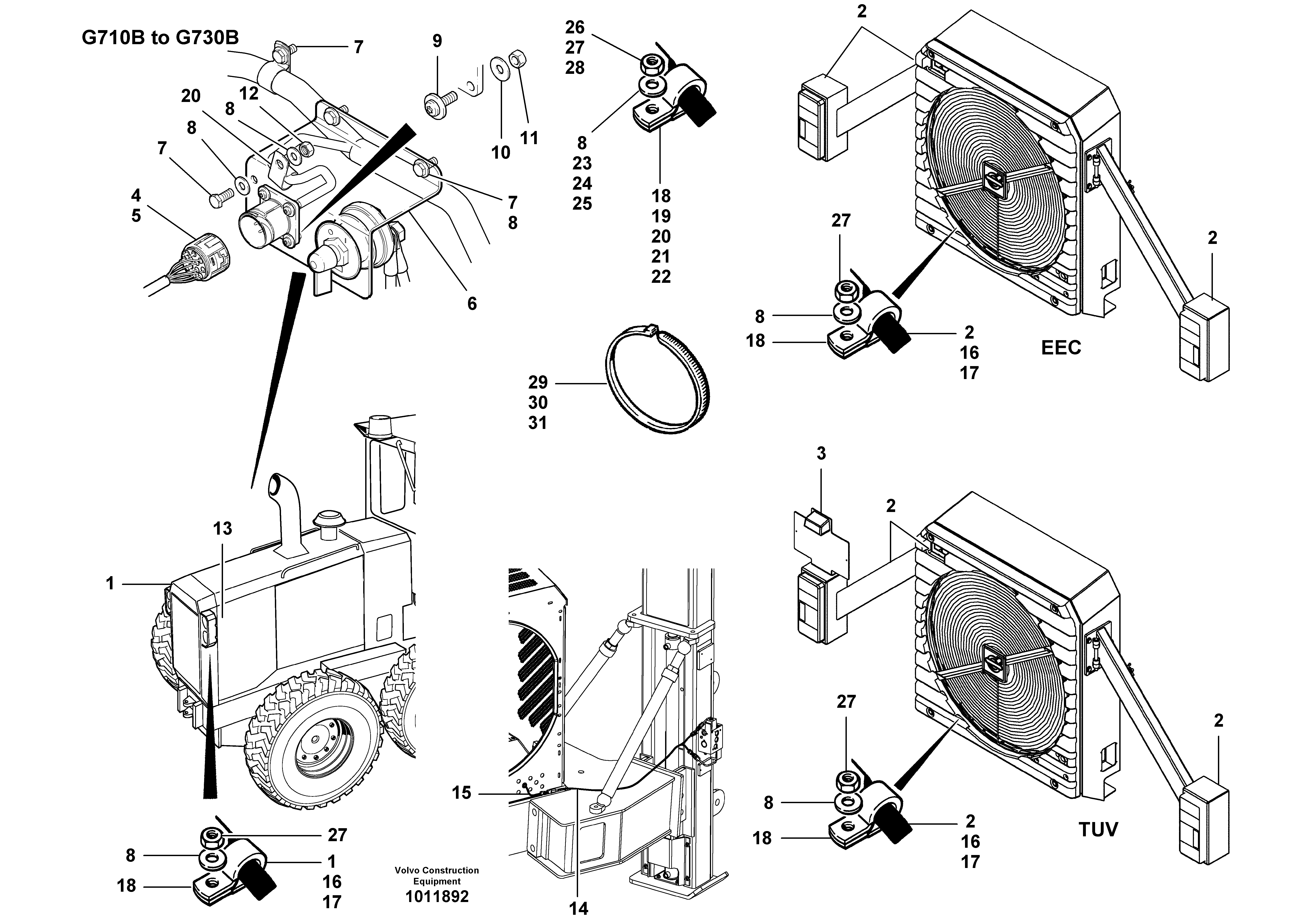Rglr Weight Kit CH/SP32317 VOLVO