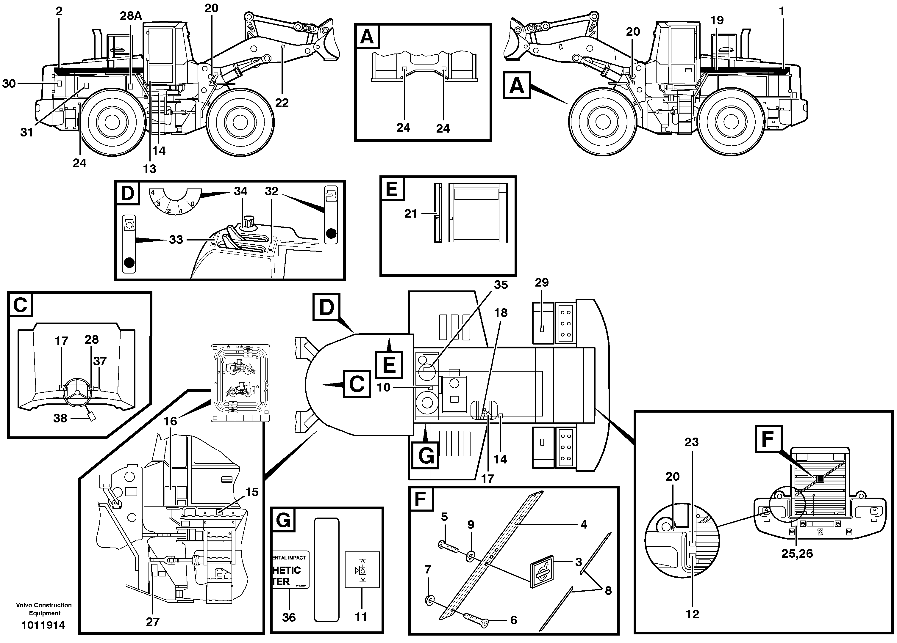 Cylinder Block VOE11133418 VOLVO