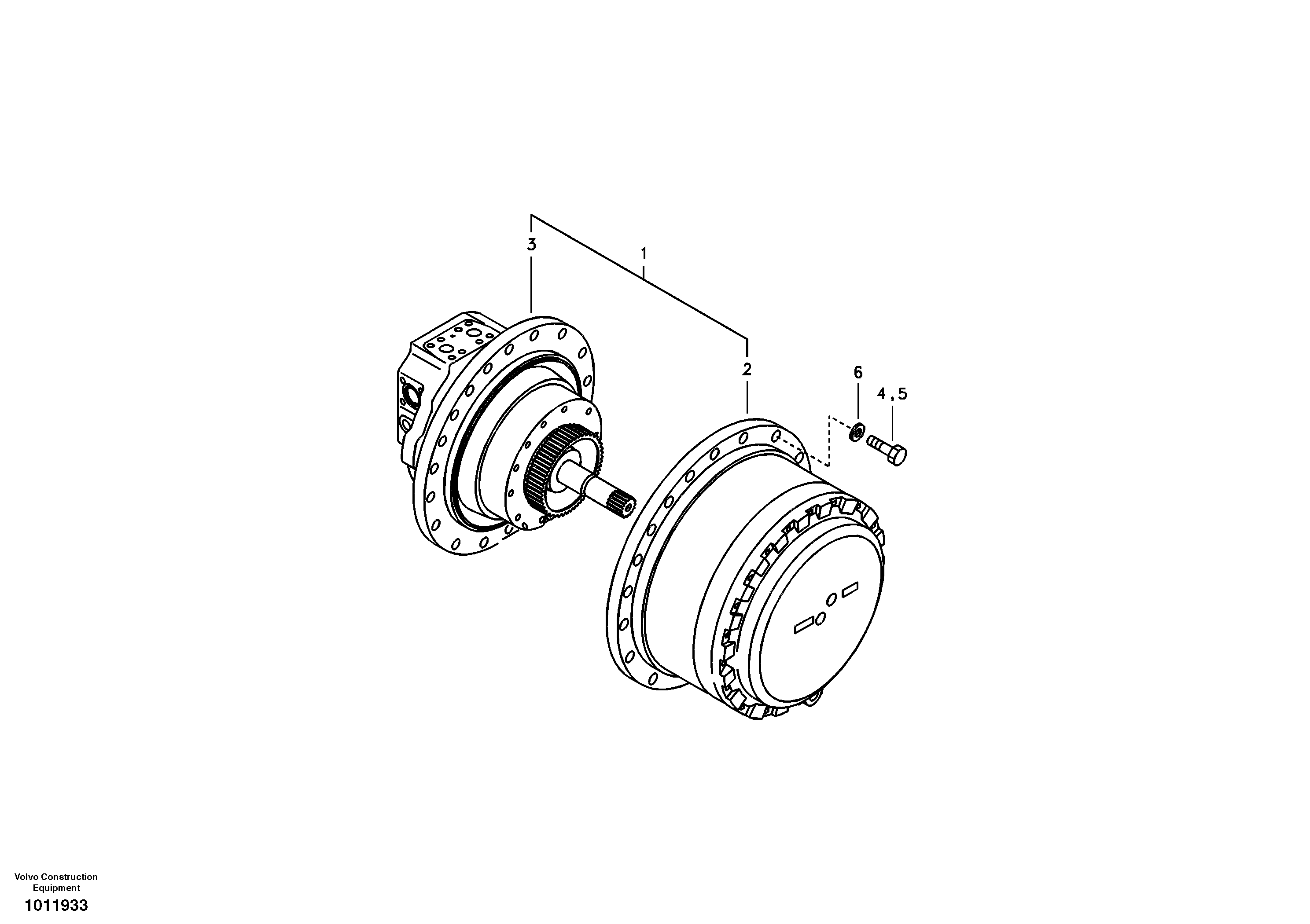 Brake disk VOE14528281 VOLVO