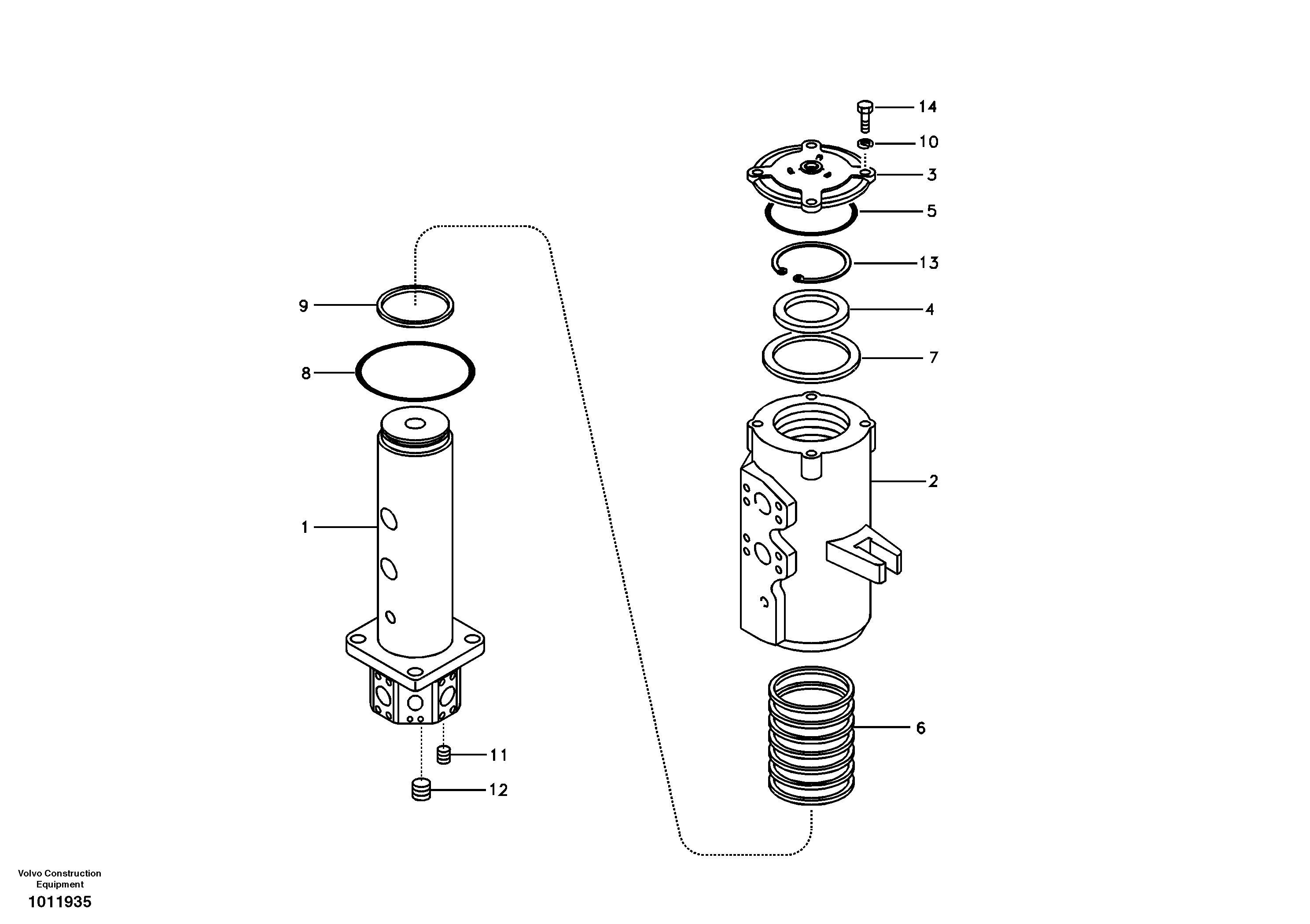 Lower Part Dipp RM/VOE14502645 VOLVO