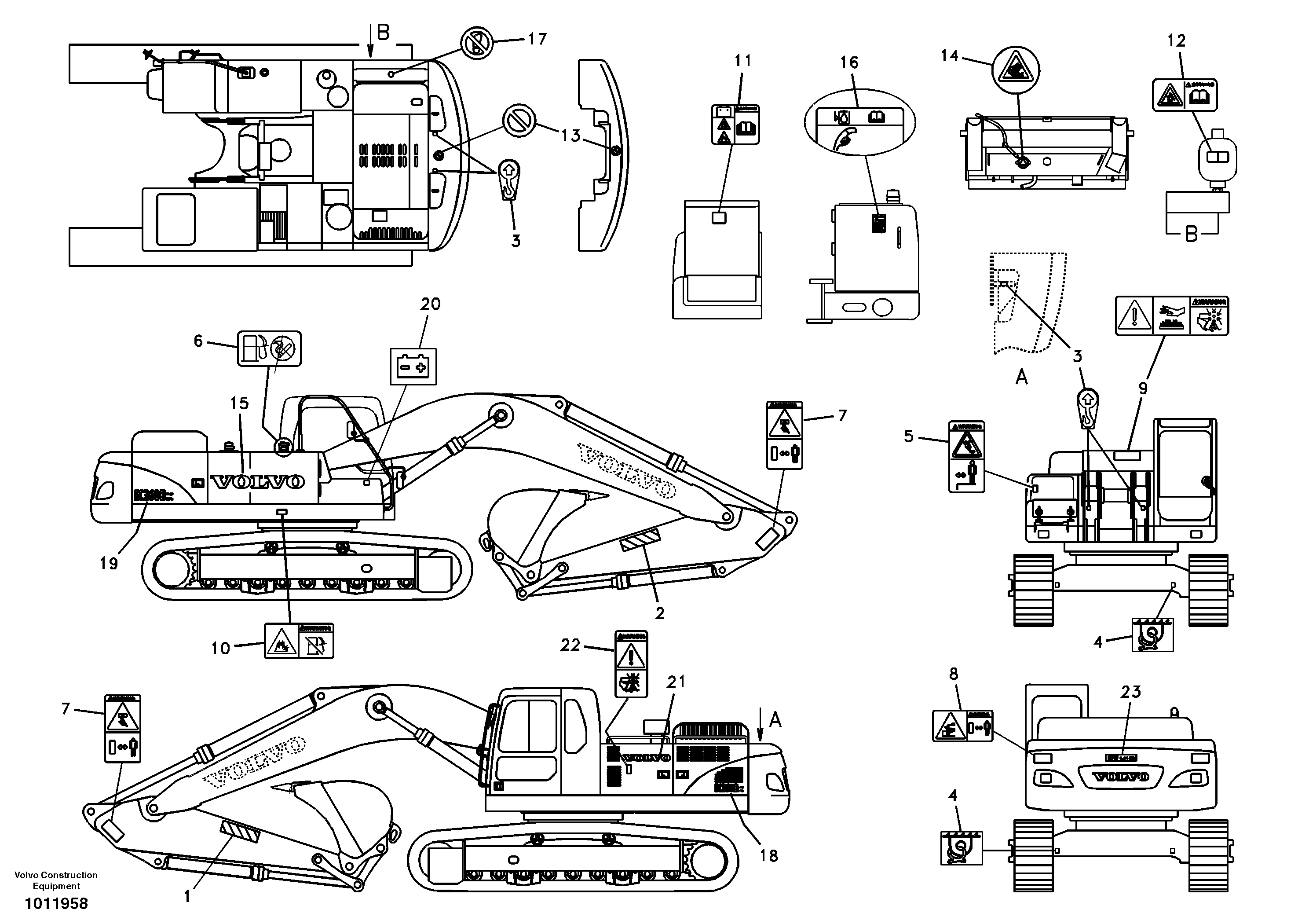 Cylinder Block SA1192-01650 VOLVO