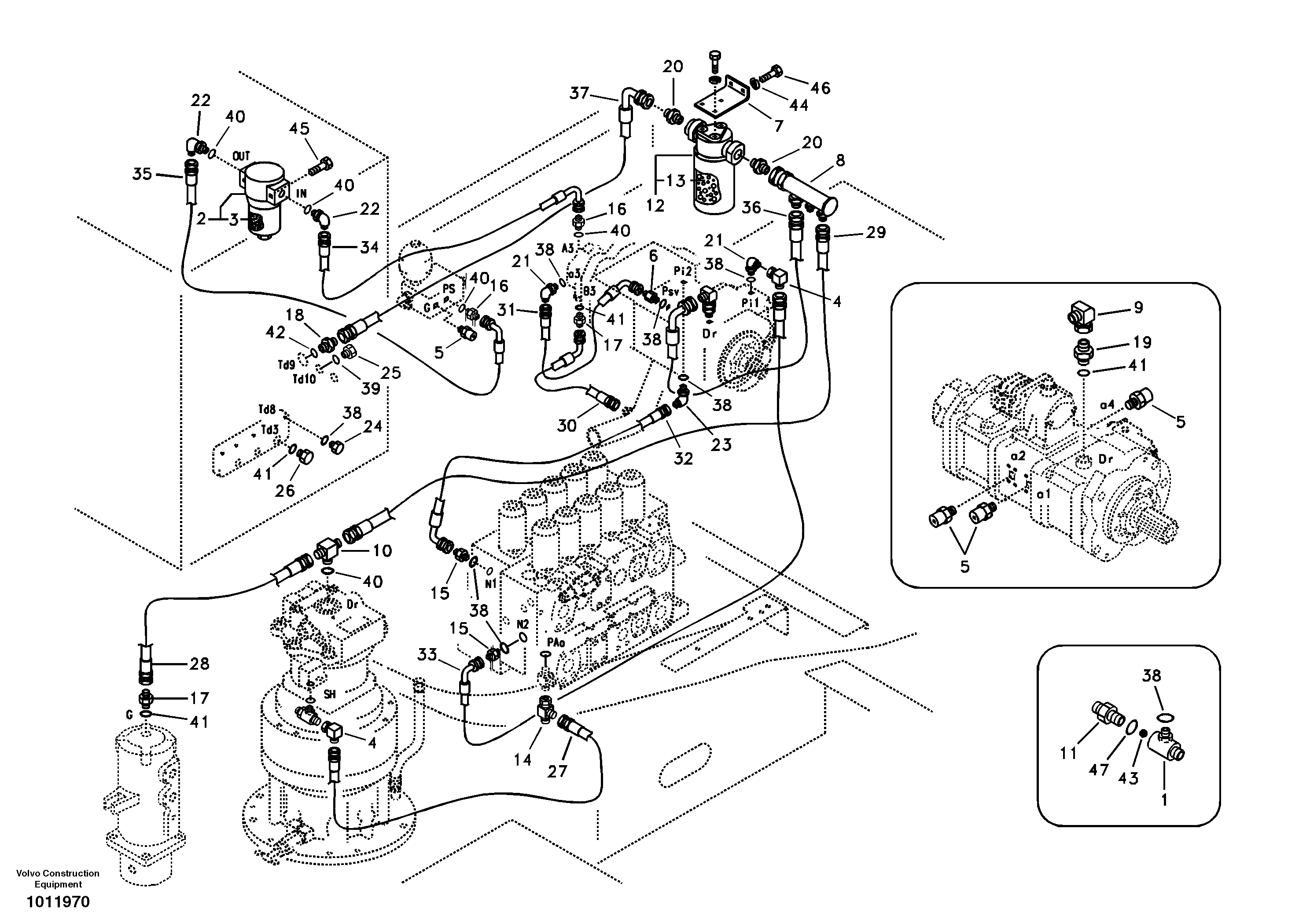 Rec.housing VOE14537465 VOLVO