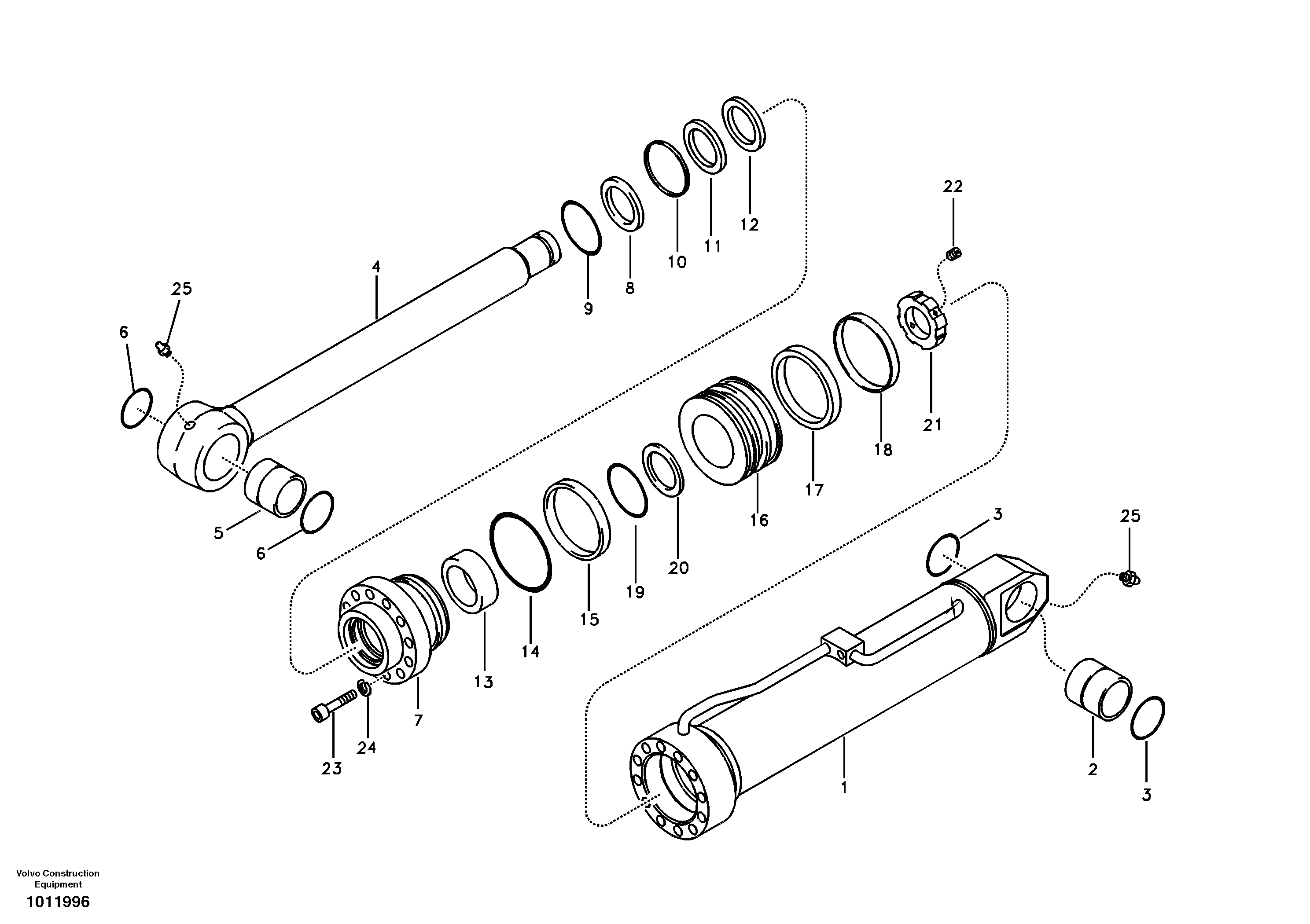 Stairs SA9611-08030 VOLVO