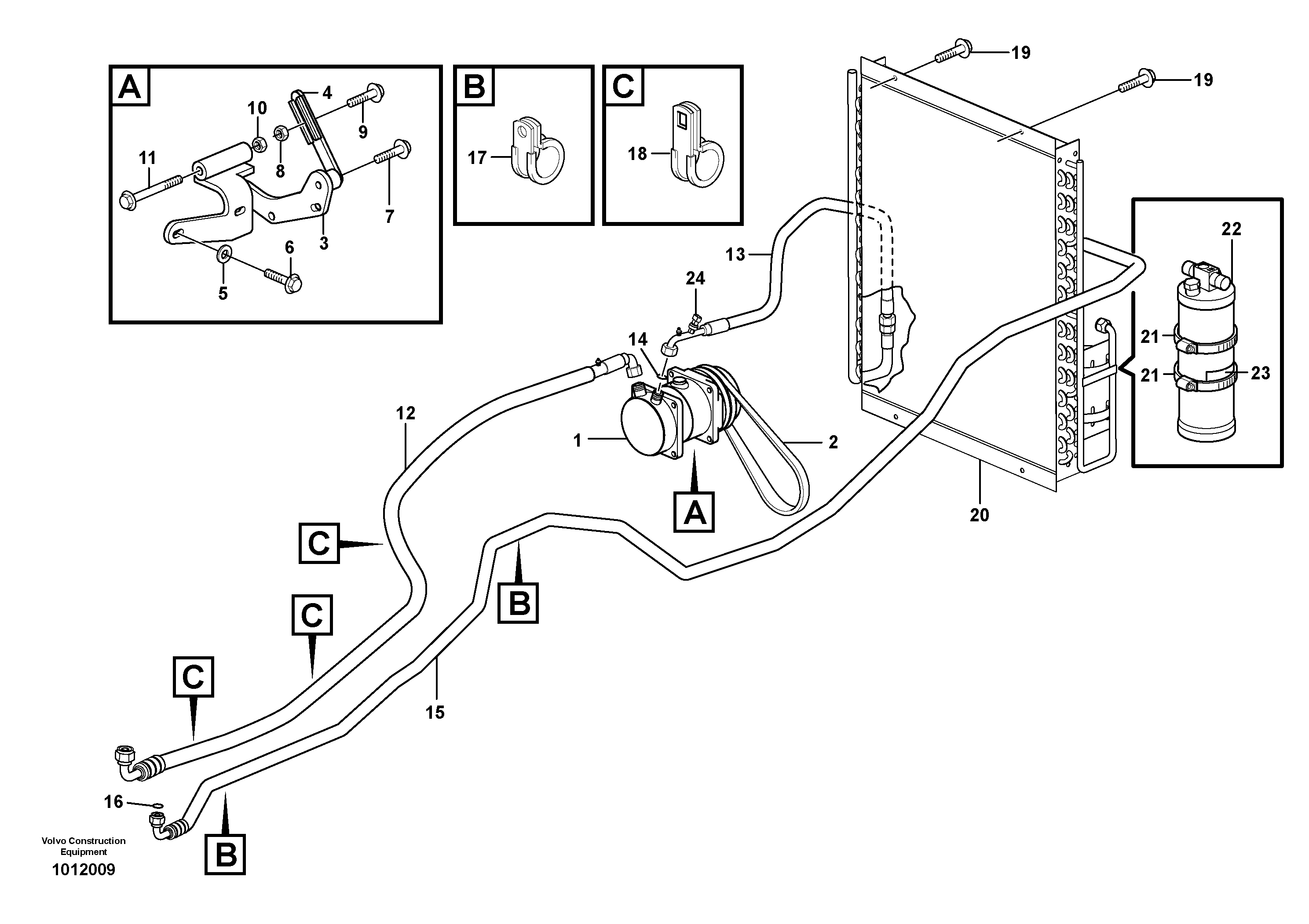 Connector Kit VOE11888237 VOLVO