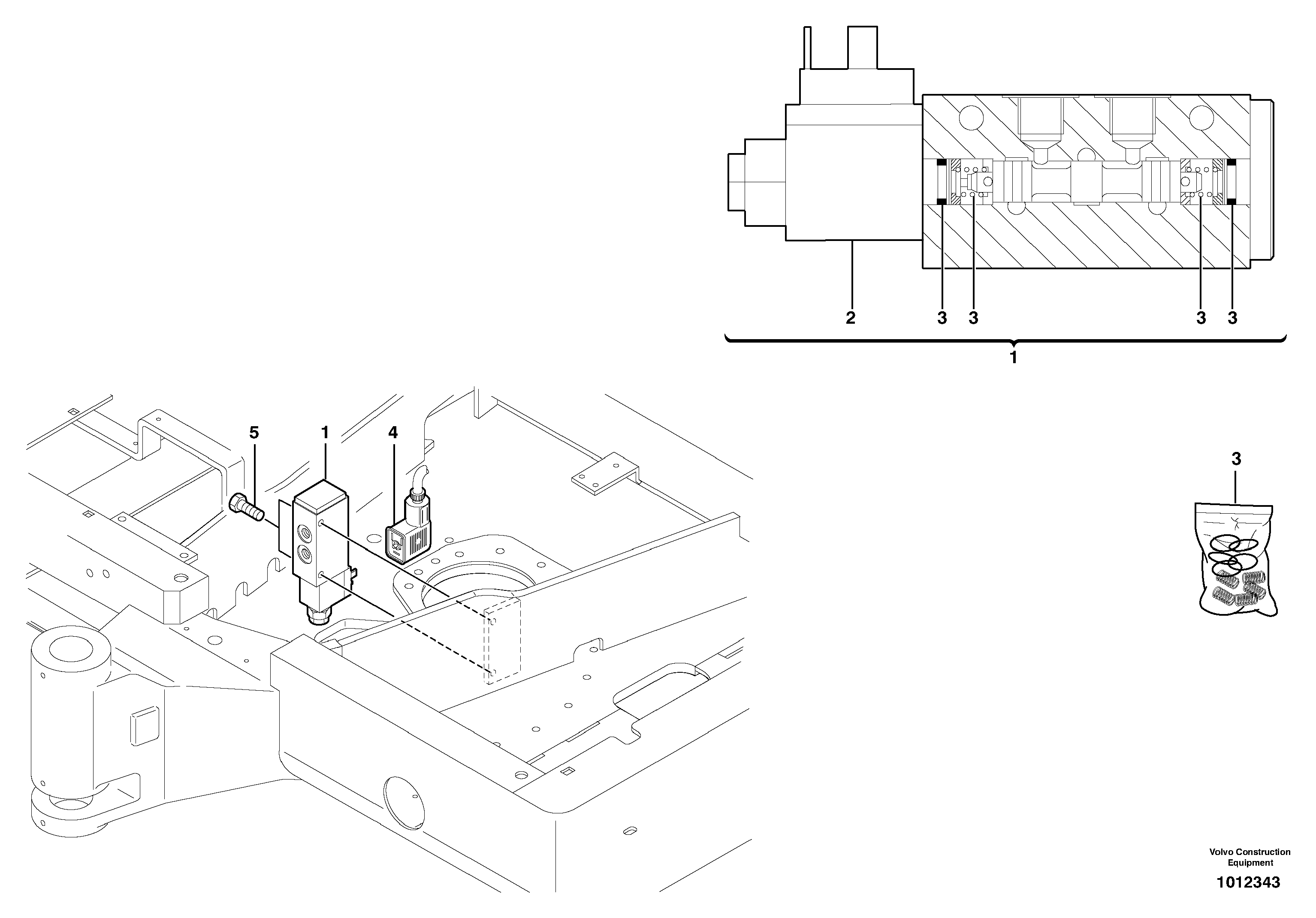 Sealing Kit PJ7450254 VOLVO