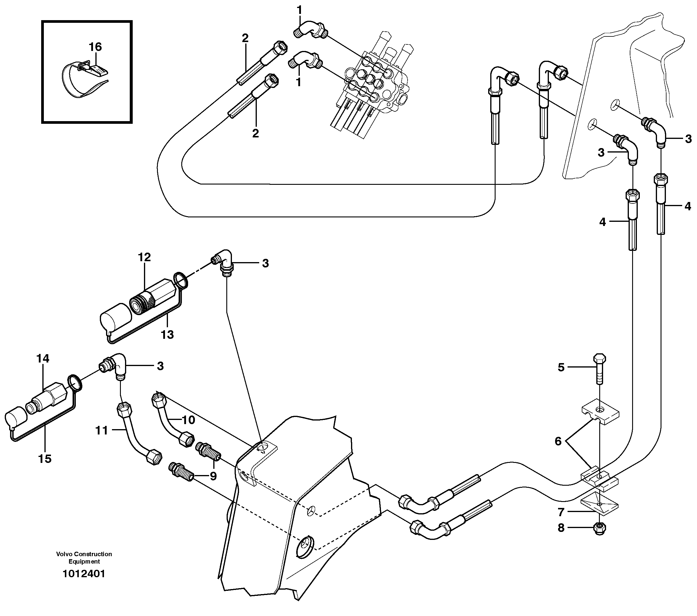 Pump VOE11841855 VOLVO