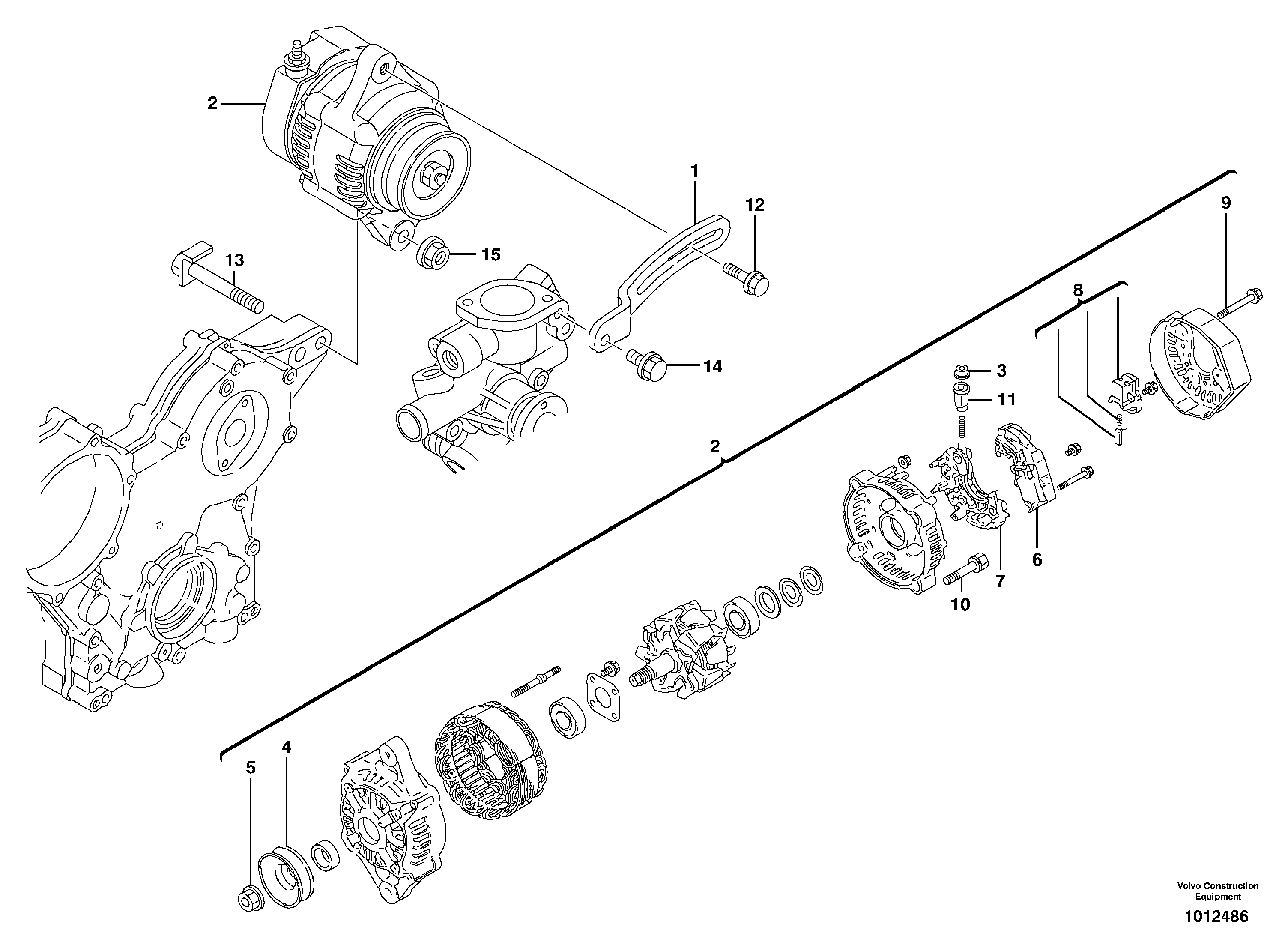 Capacitor VOE11713509 VOLVO