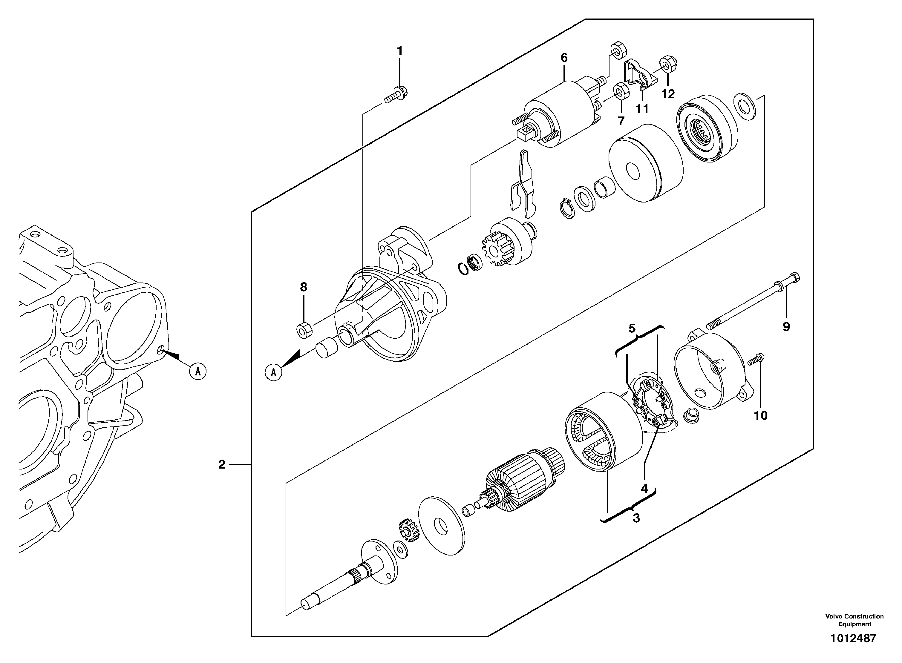 Diesel heater, assem VOE11713506 VOLVO