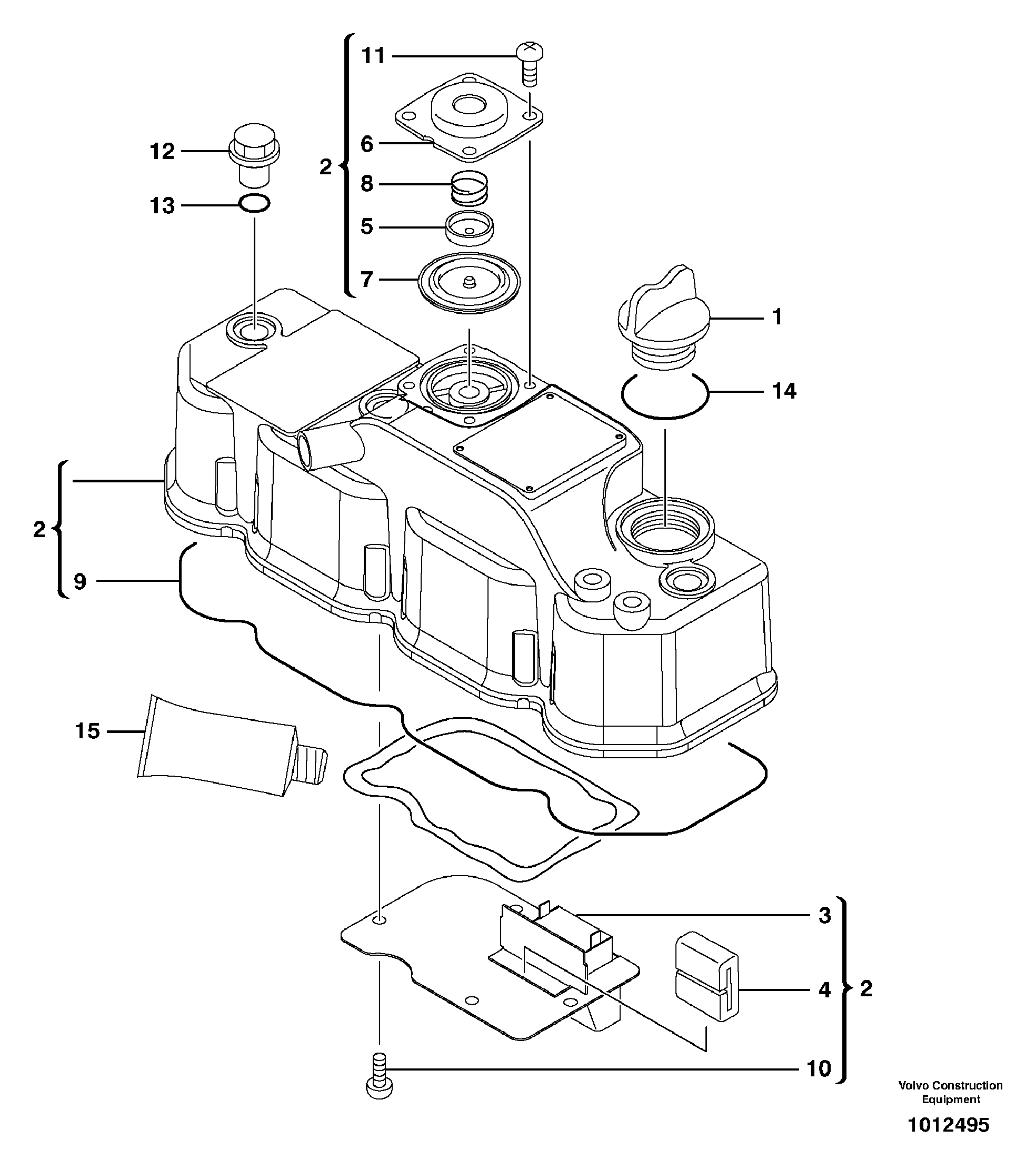 Pressure Lim. Valve VOE11713658 VOLVO
