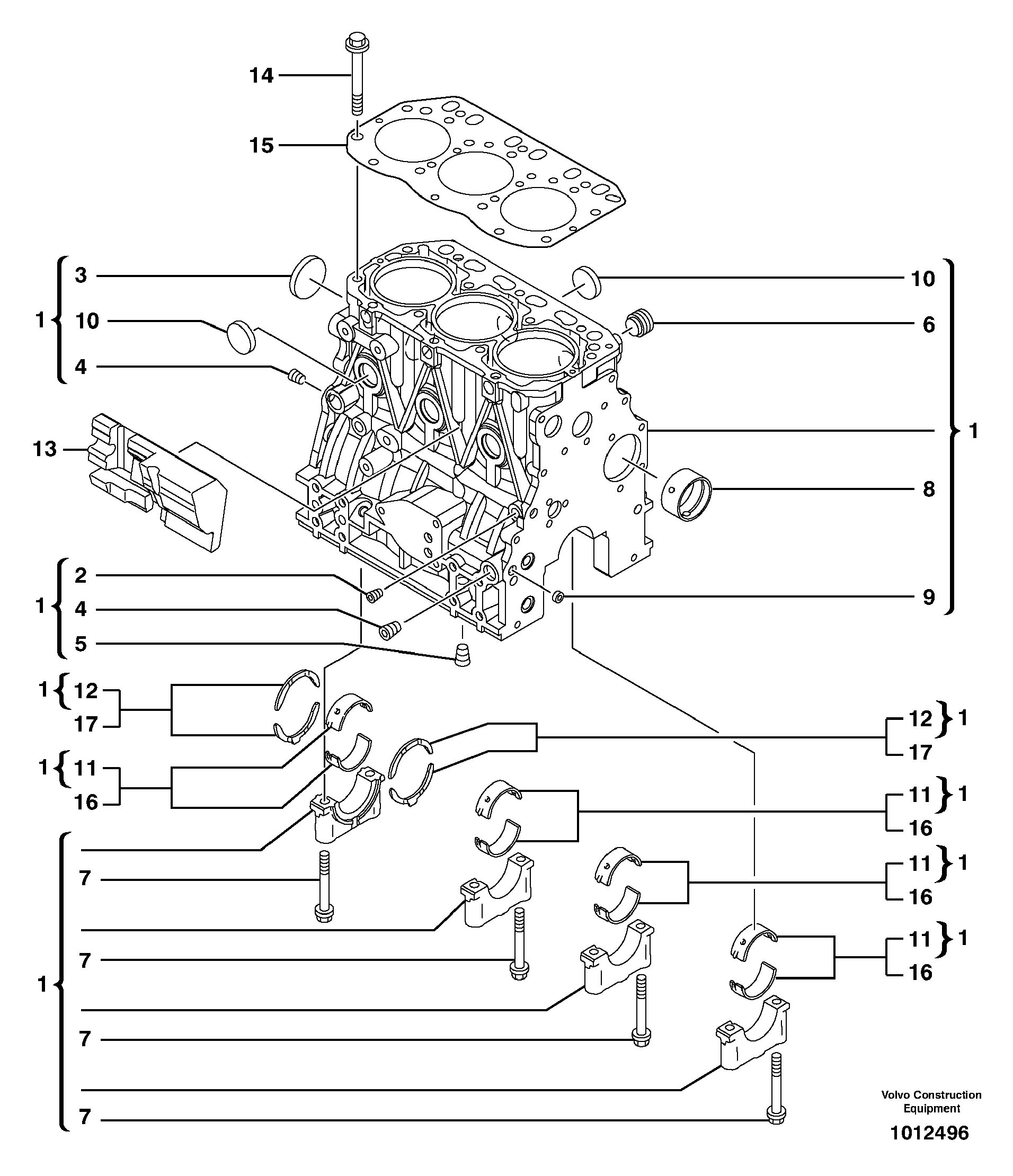 Digging Arm VOE11713587 VOLVO
