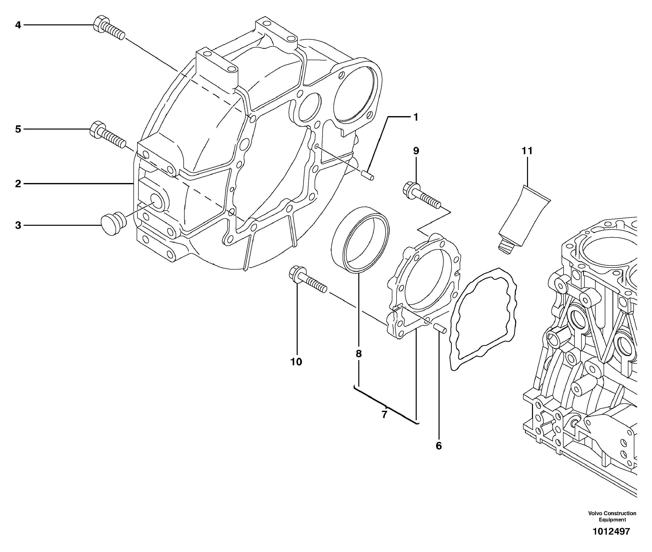 Digging Arm VOE11713641 VOLVO