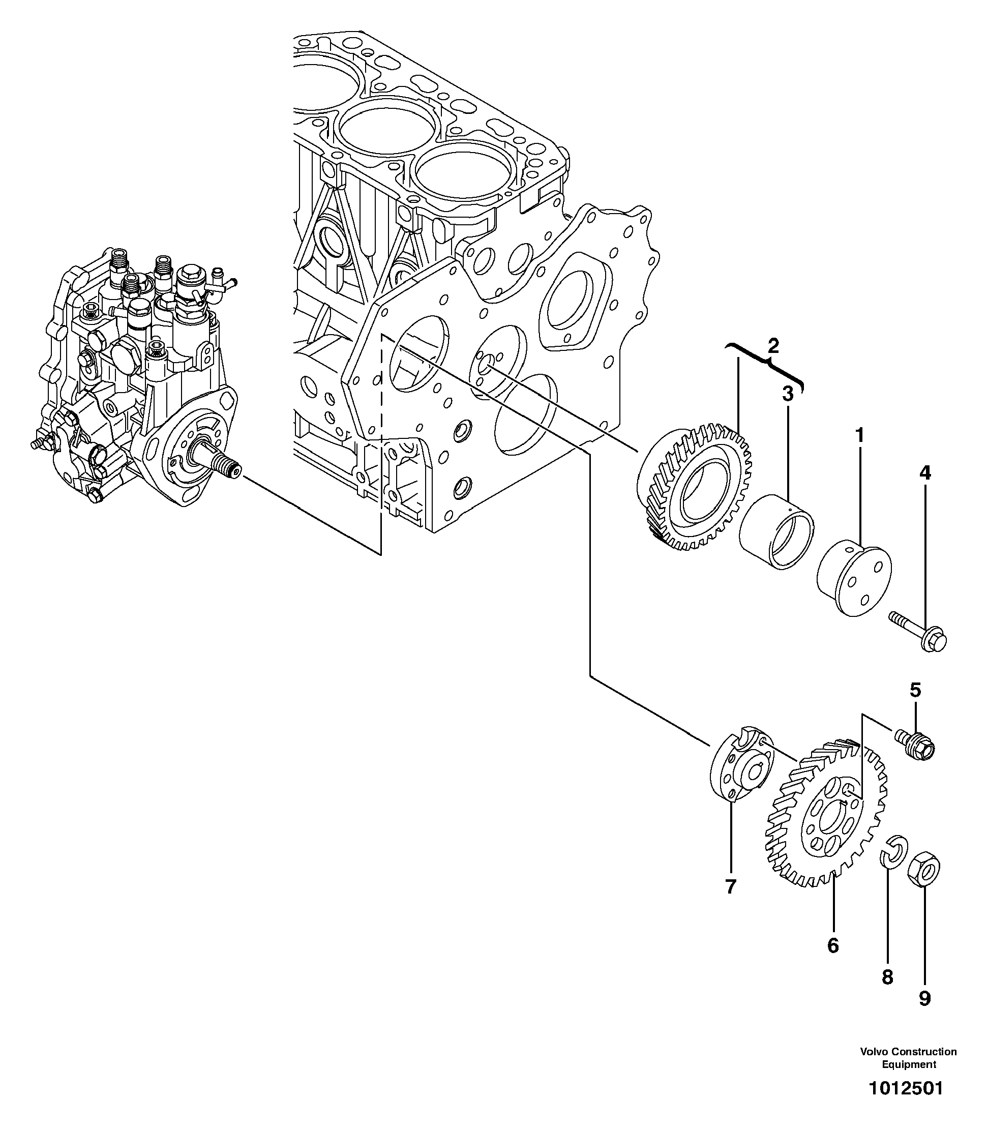 Base Cover VOE11713680 VOLVO