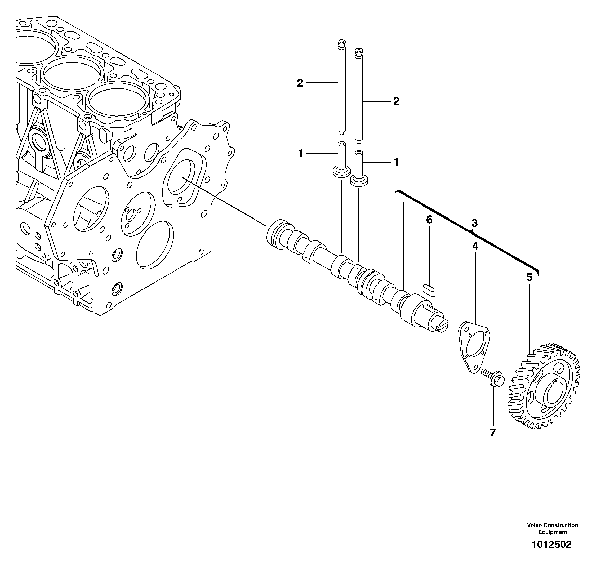 Reading Lamp VOE11713679 VOLVO