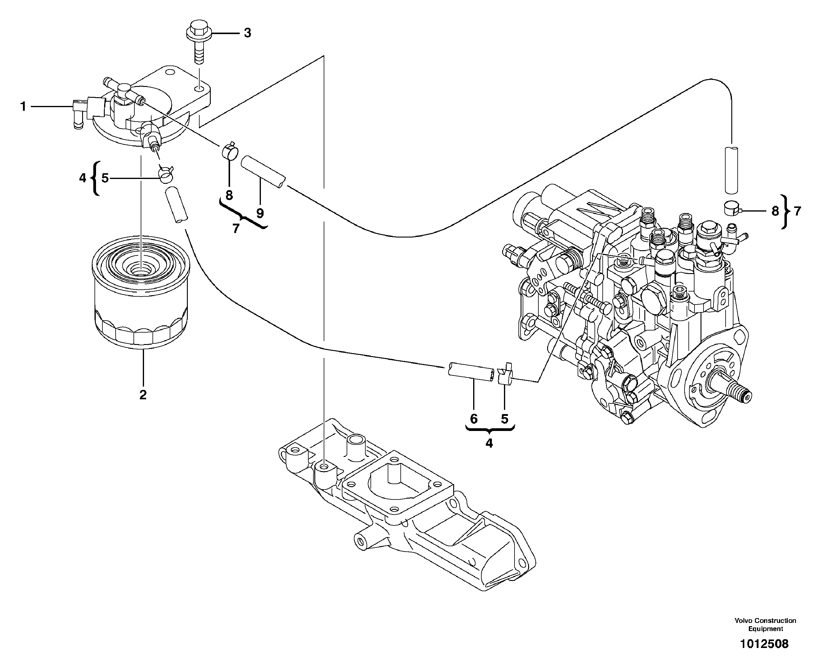 Filter Cover VOE11713231 VOLVO