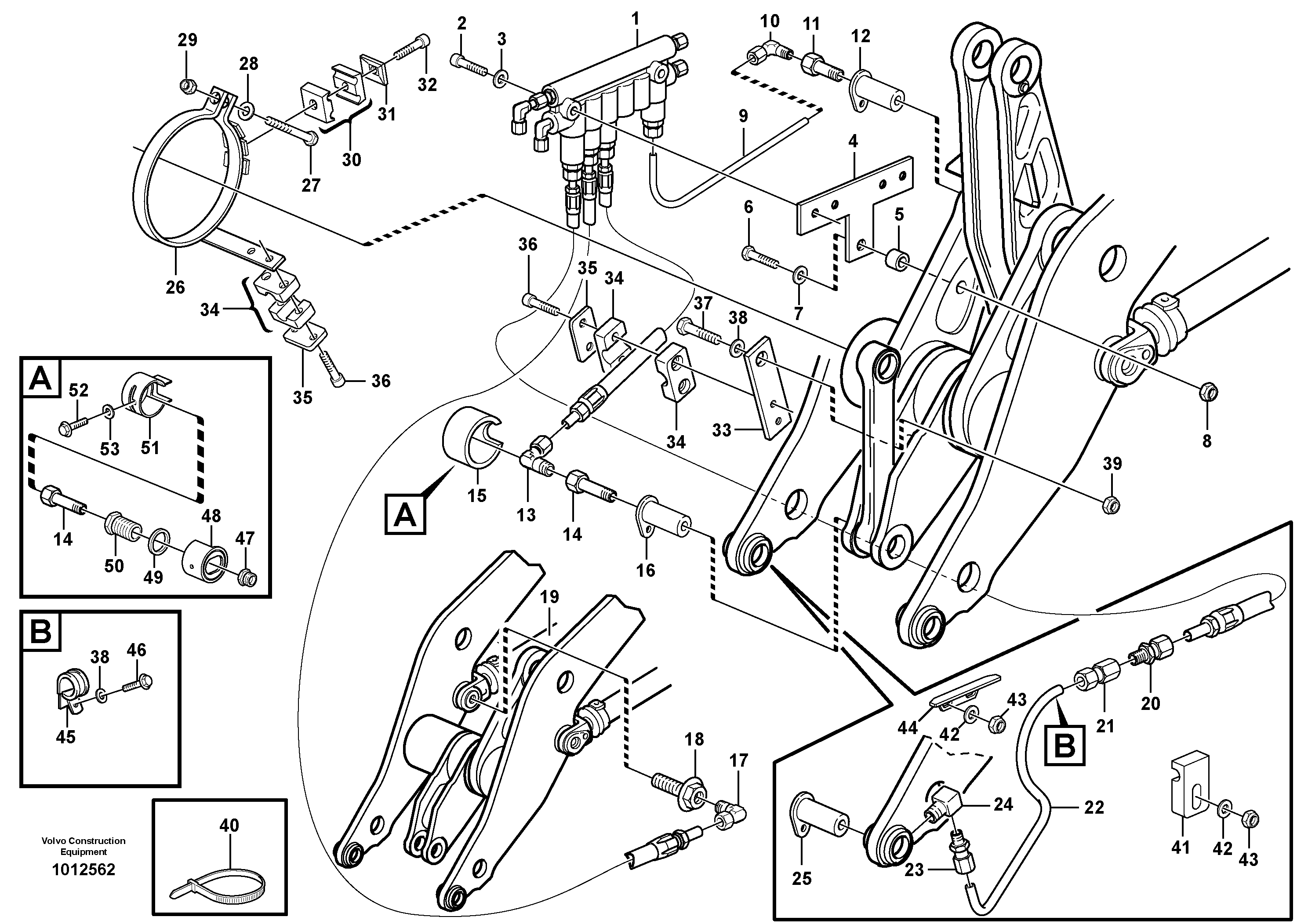 For upper engine part VOE11176956 VOLVO