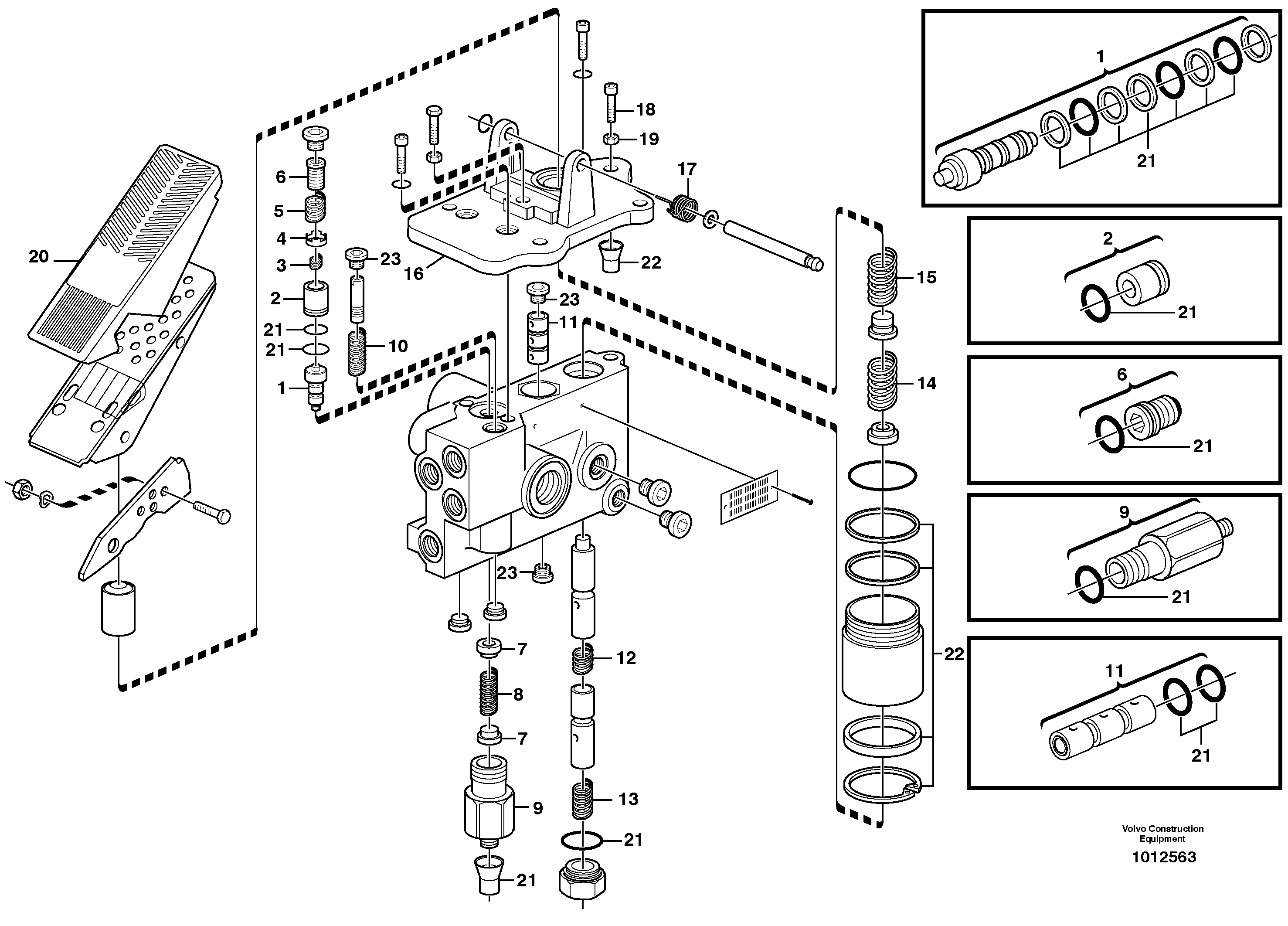 Lower Part Dipp VOE11707461 VOLVO