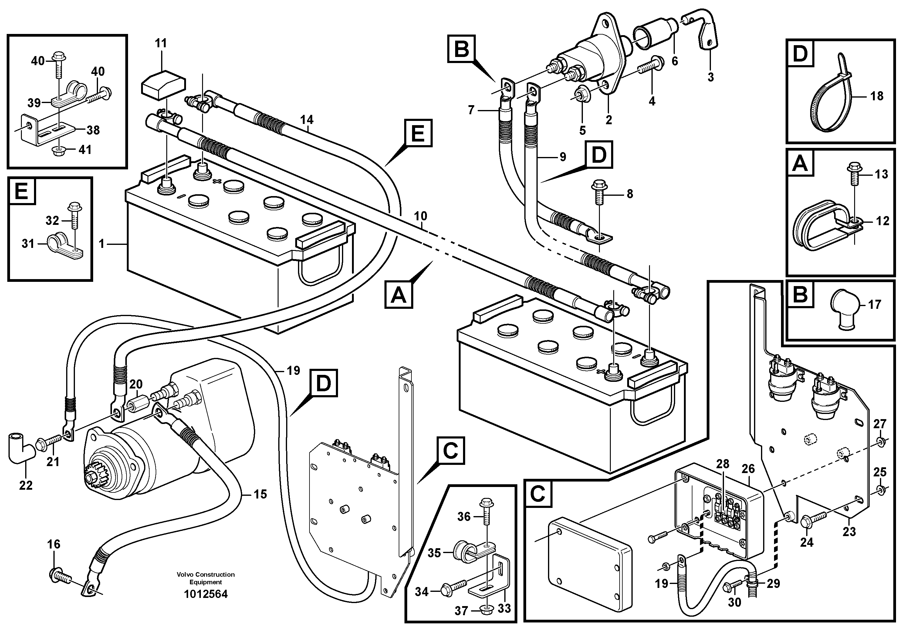 Brush Retainer VOE977781 VOLVO