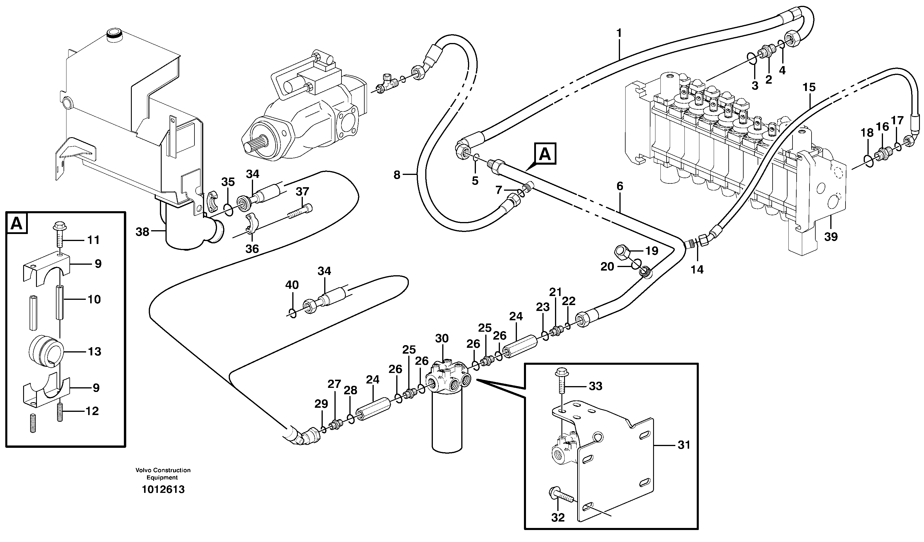 Bracket 11881305 VOLVO