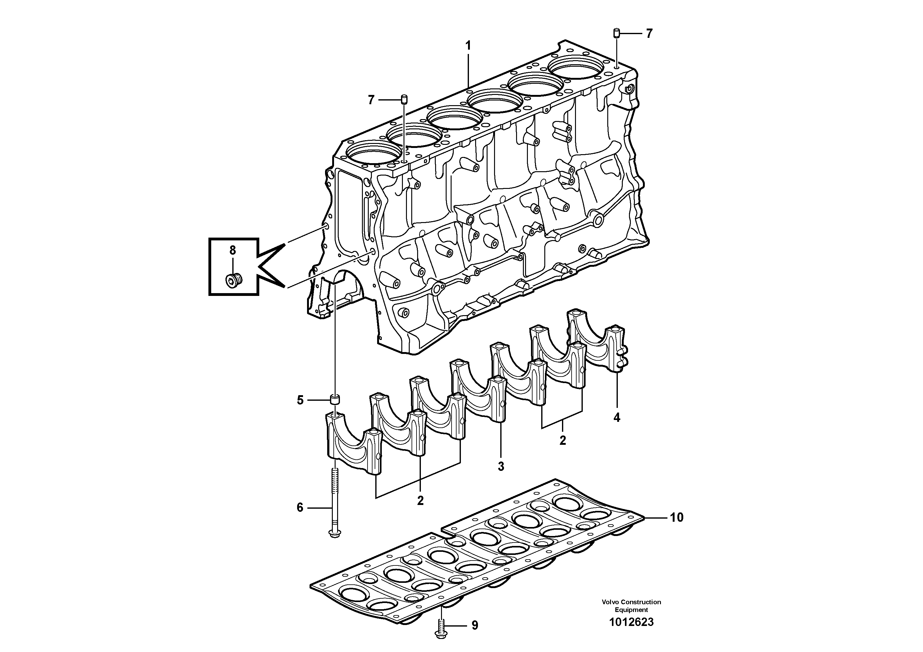 Frame VOE20575751 VOLVO