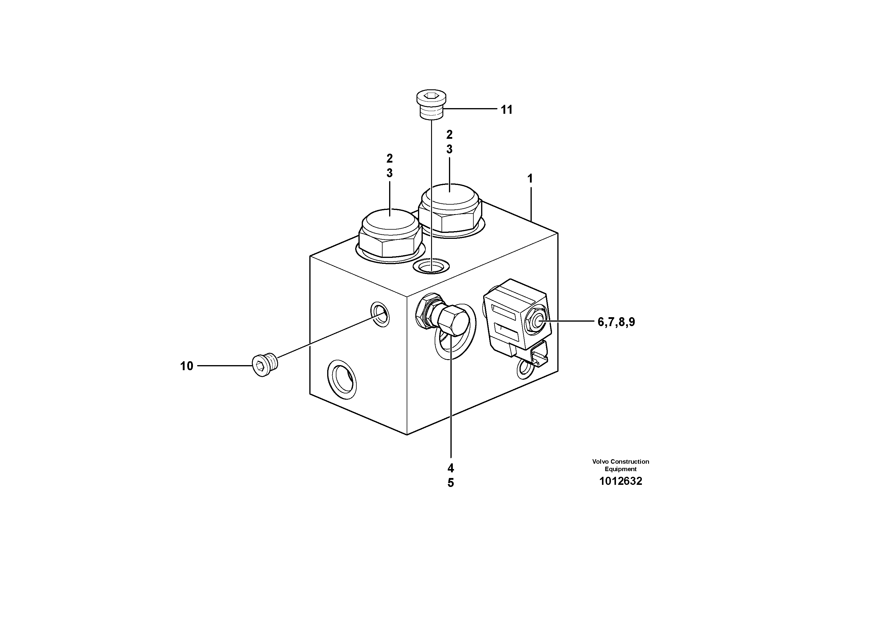 Lower Part Dipp RM/VOE11701042 VOLVO