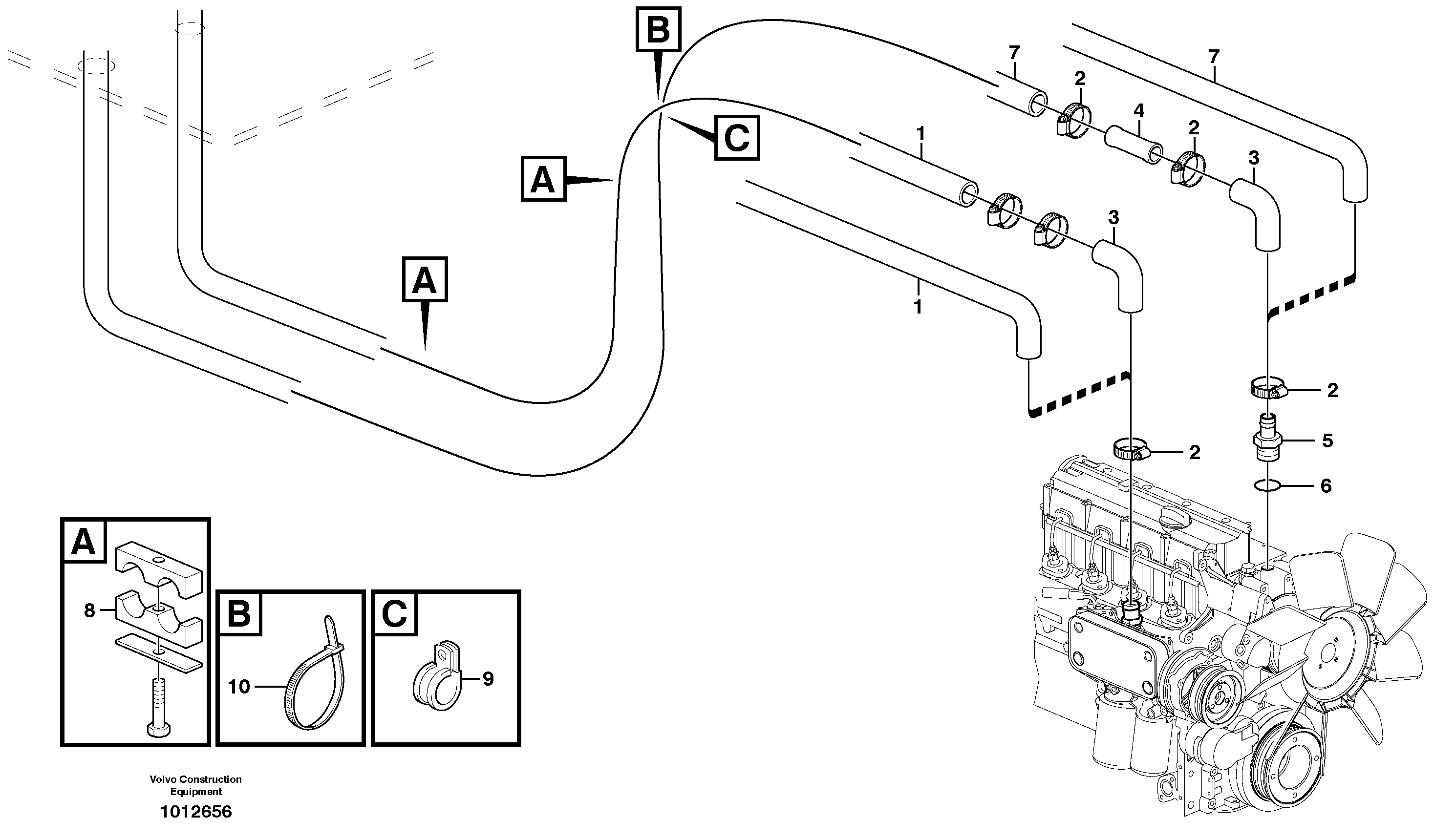Housing Washer VOE11883933 VOLVO