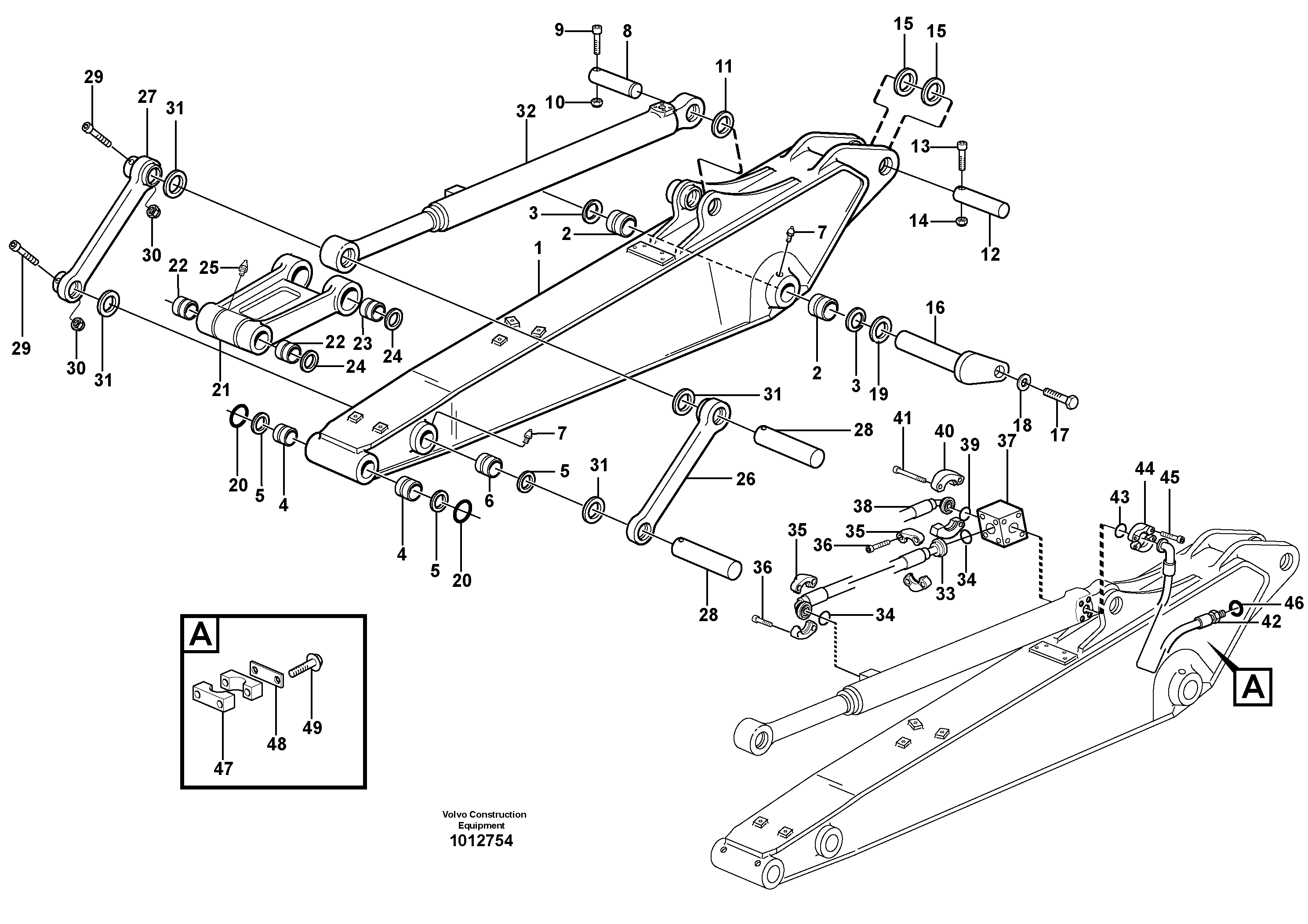 Arm VOE14380595 VOLVO