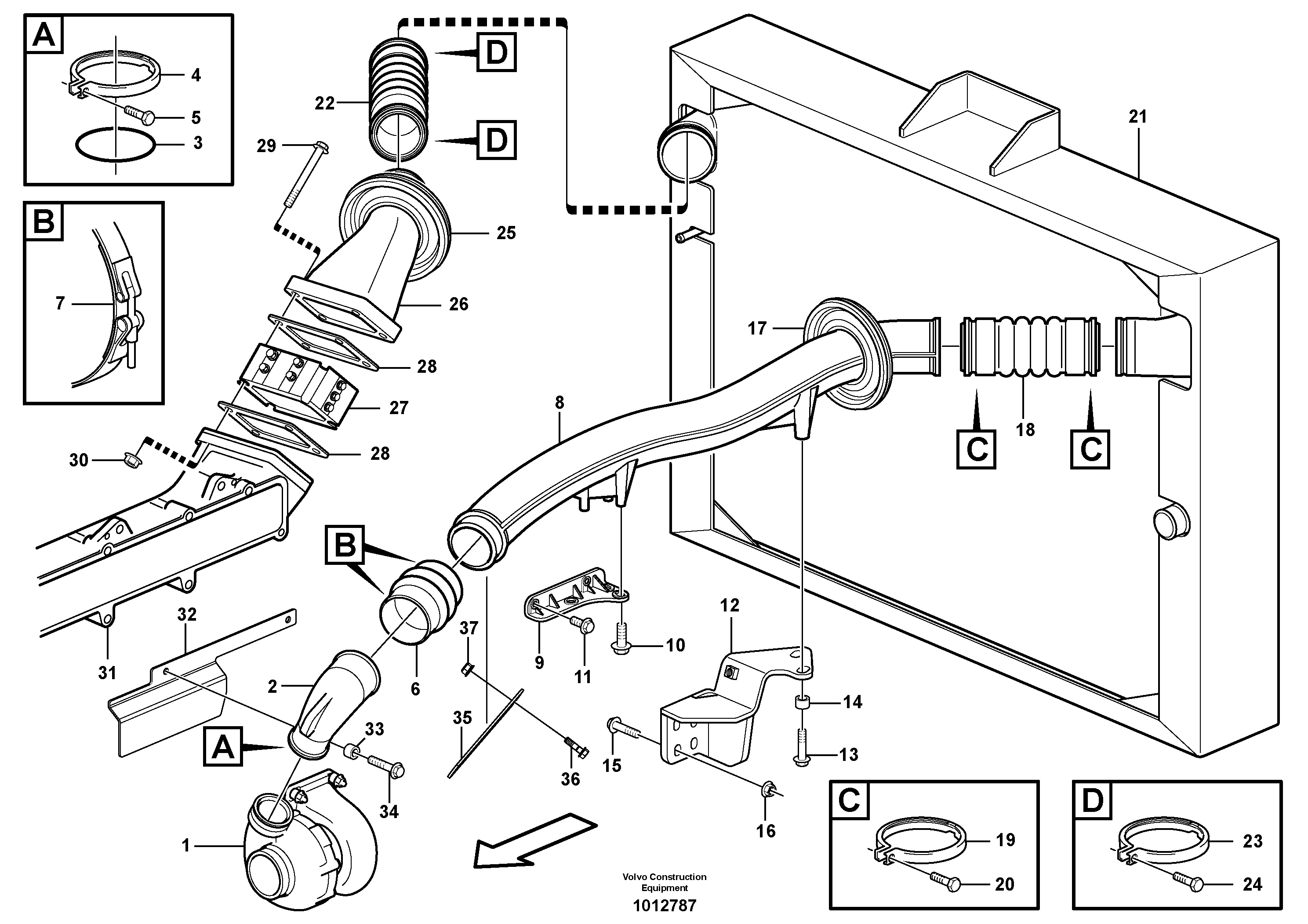 Diode Cable VOE860699 VOLVO