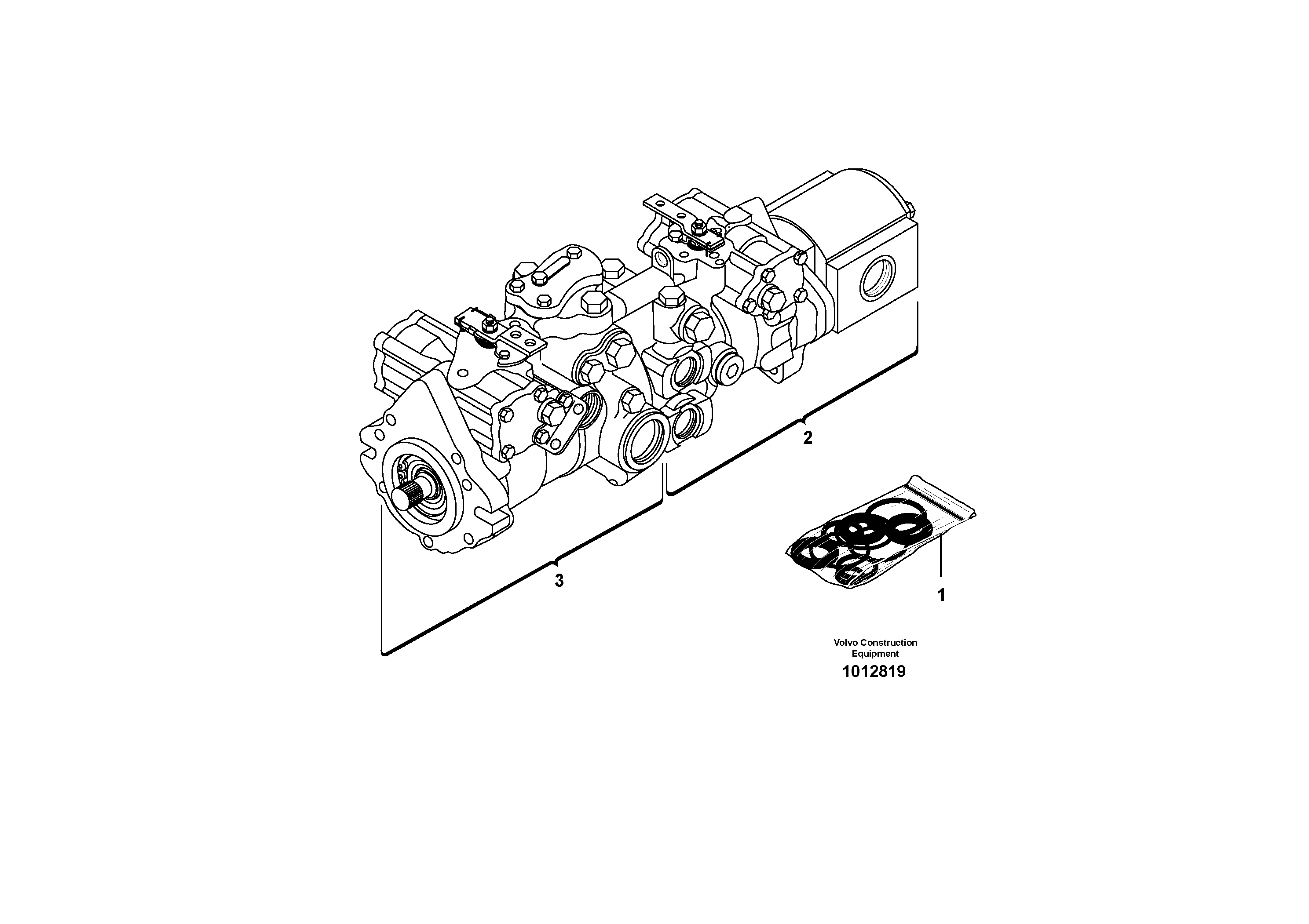 Pump Unit VOE11713602 VOLVO