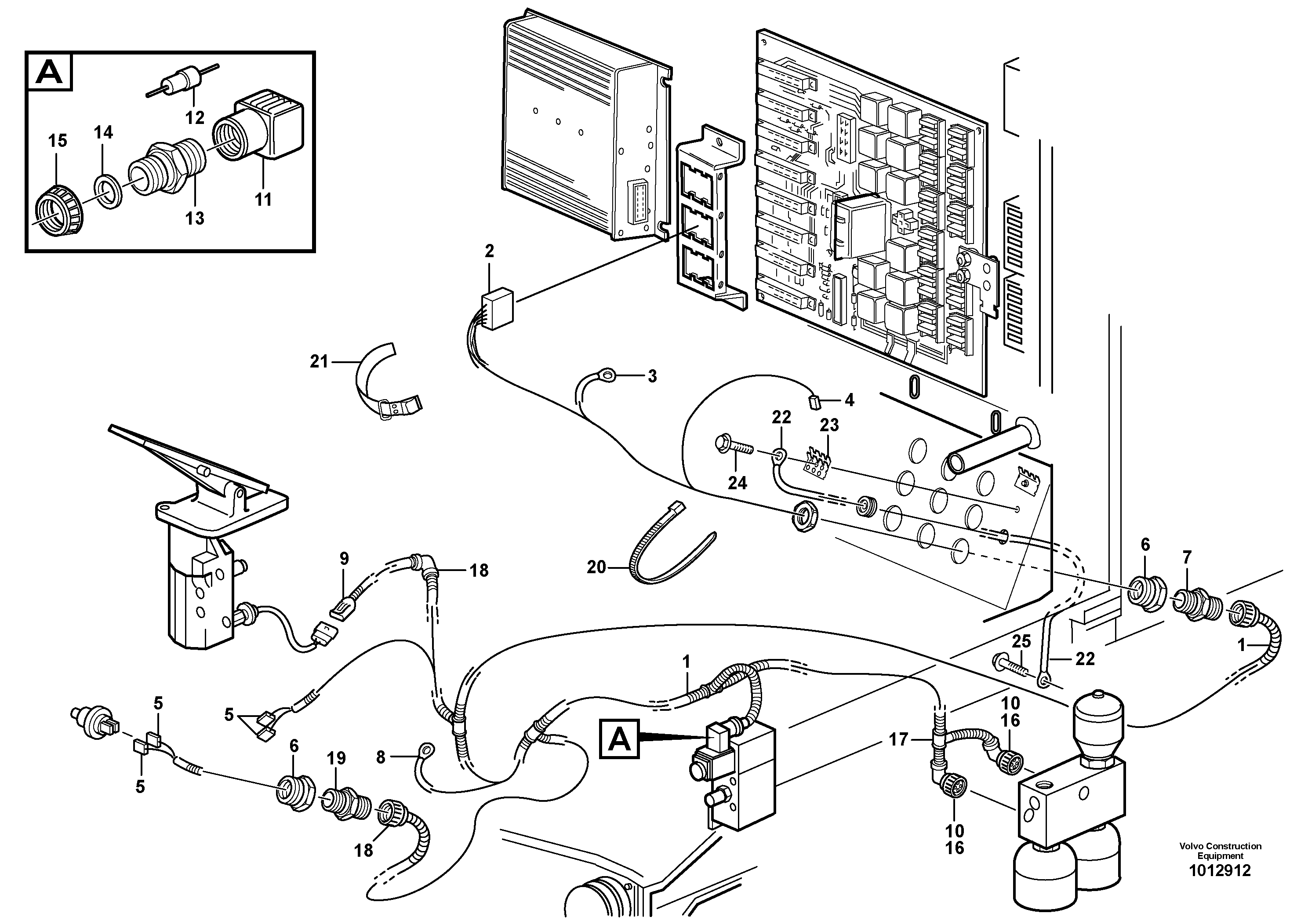 Cable harness VOE11039754 VOLVO