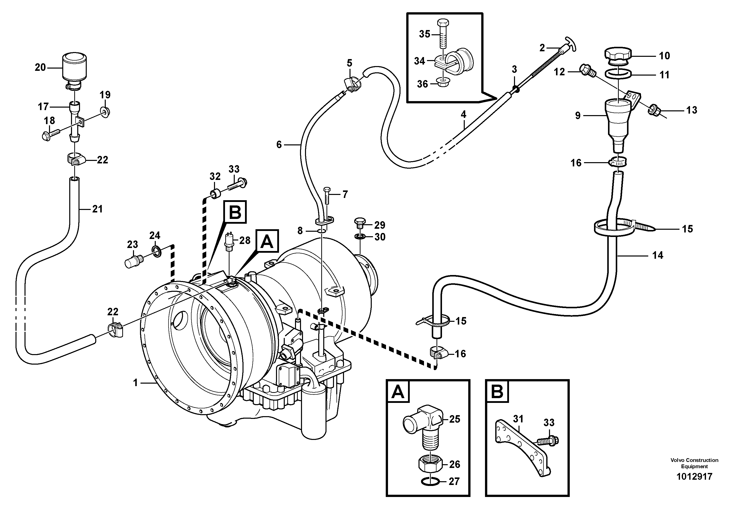 Planetary transmission VOE22650 VOLVO