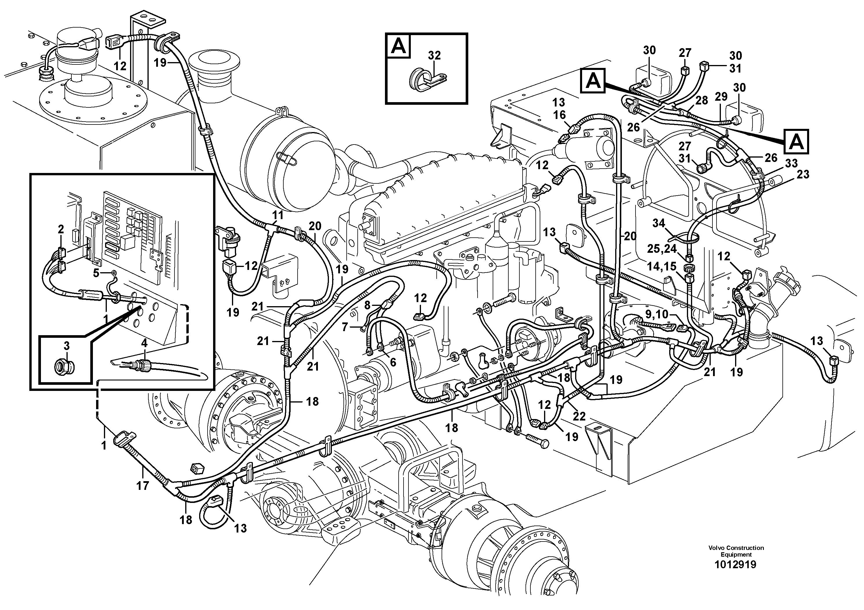 Support Section VOE970789 VOLVO