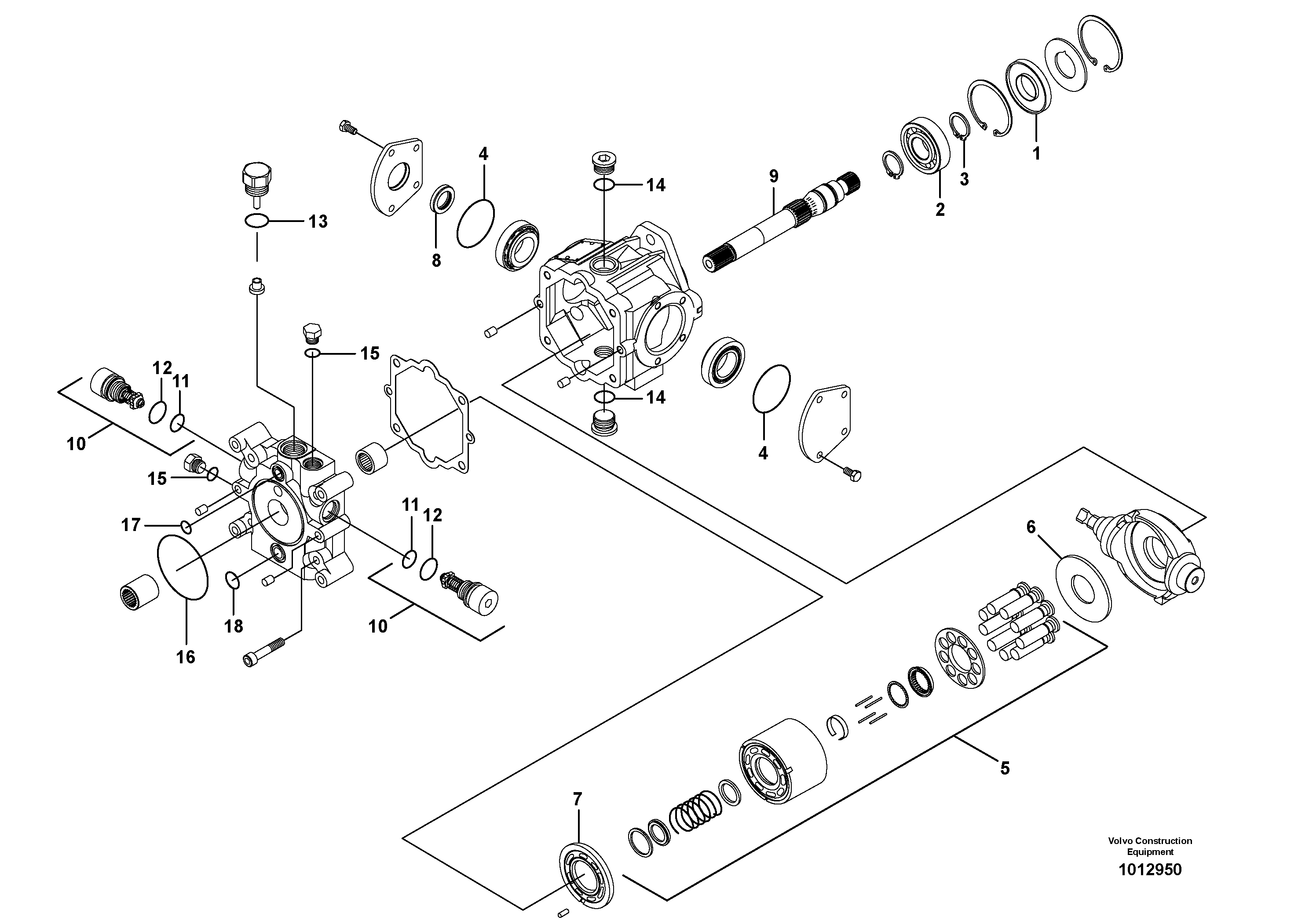 O-ring RM/VOE11713552 VOLVO