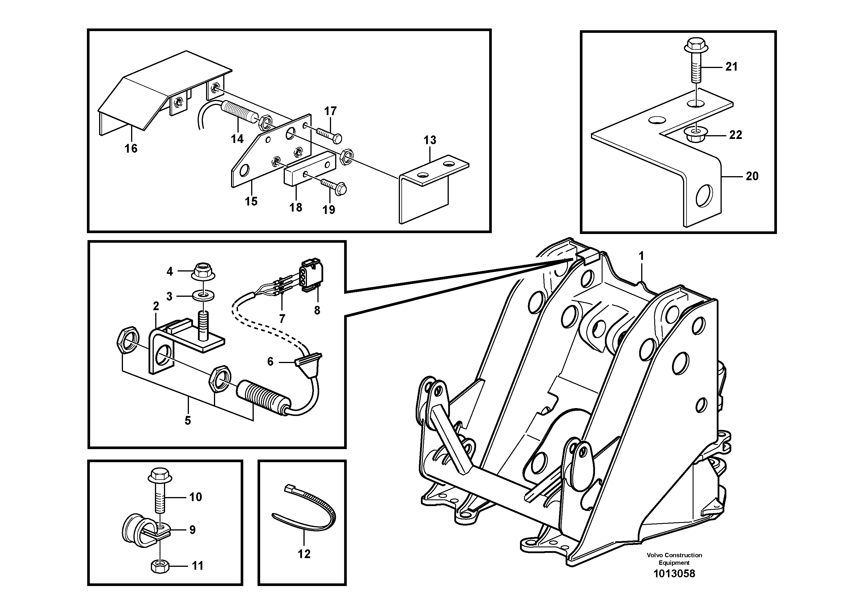 Connector Kit VOE11106674 VOLVO