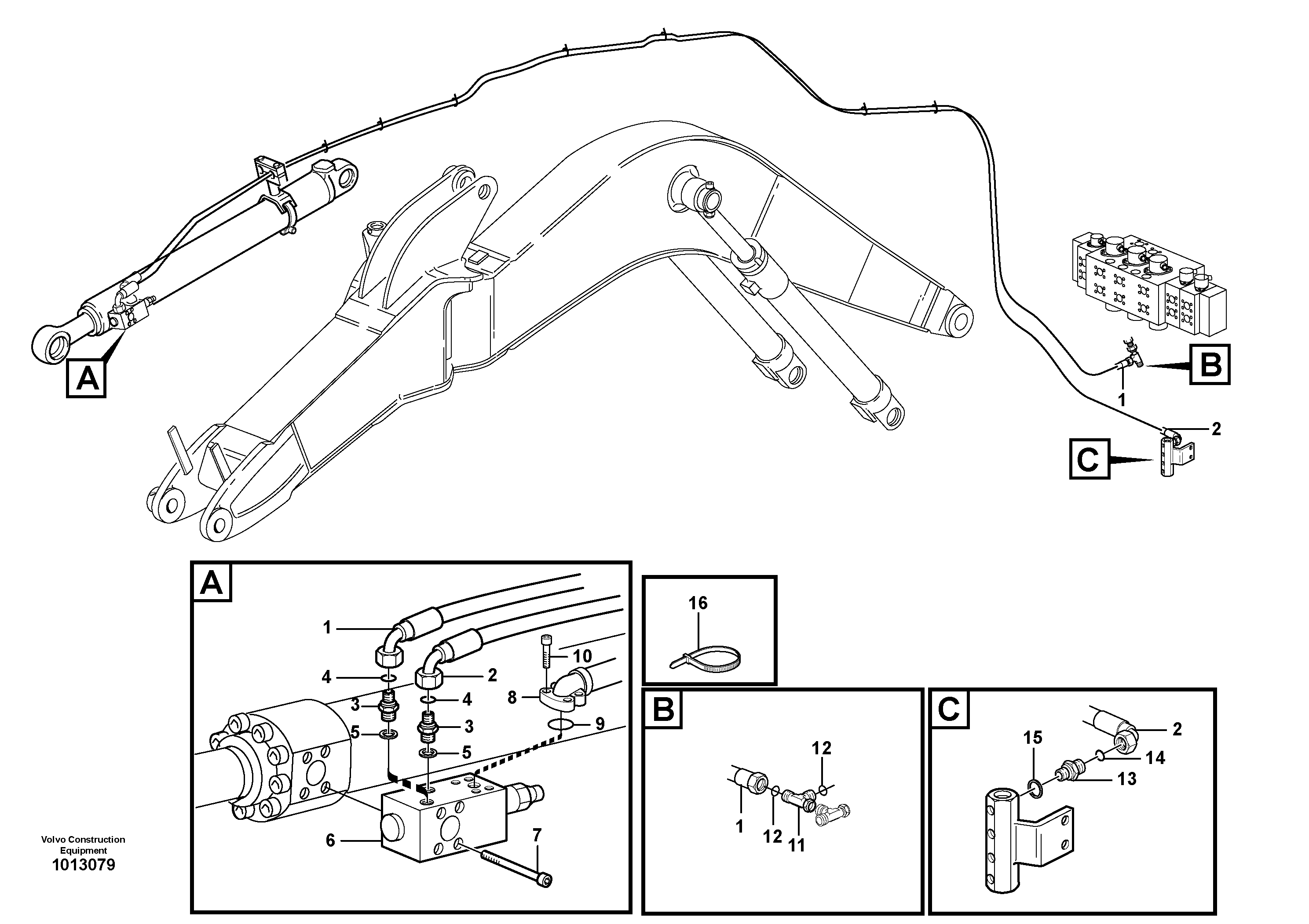 Pipe VOE14374074 VOLVO
