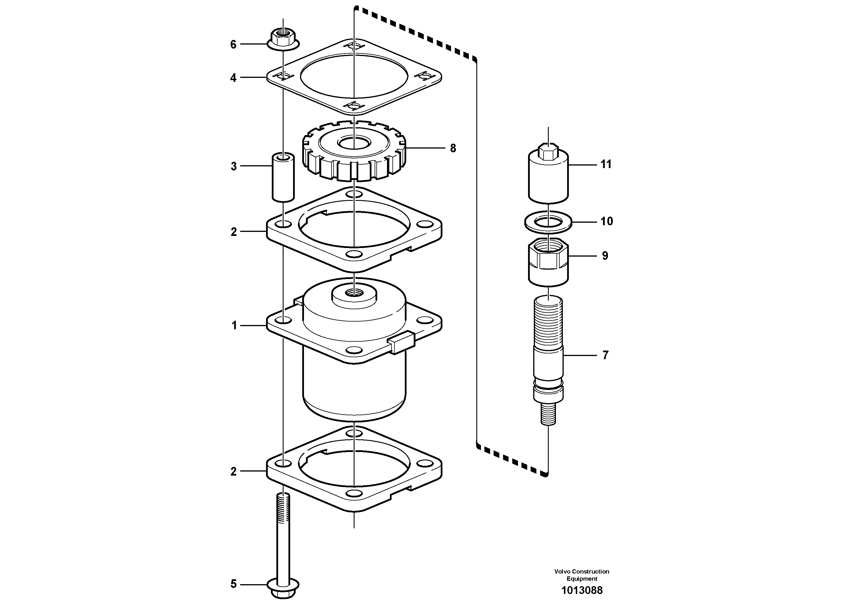 Washer VOE11164635 VOLVO