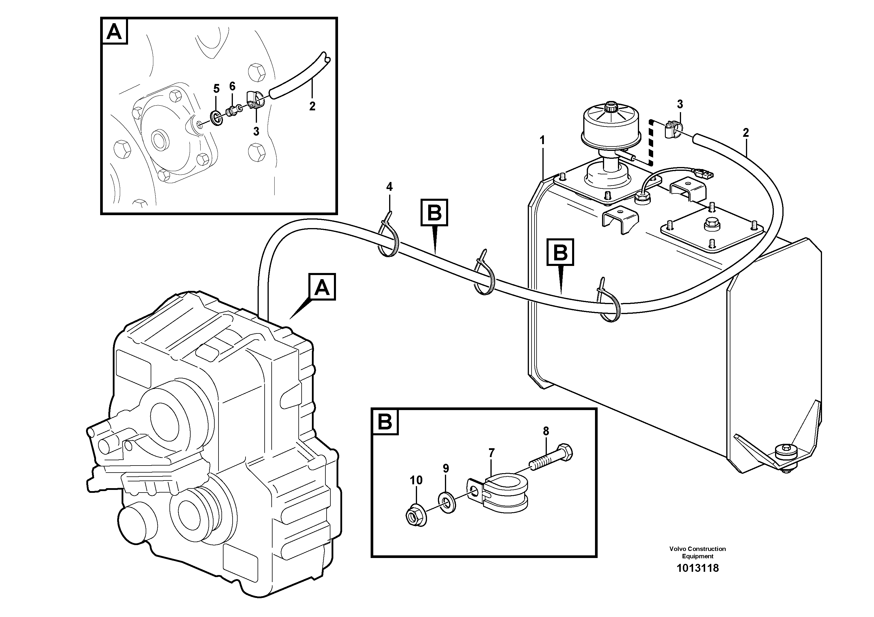 Expanding- / oil ring VOE11100028 VOLVO