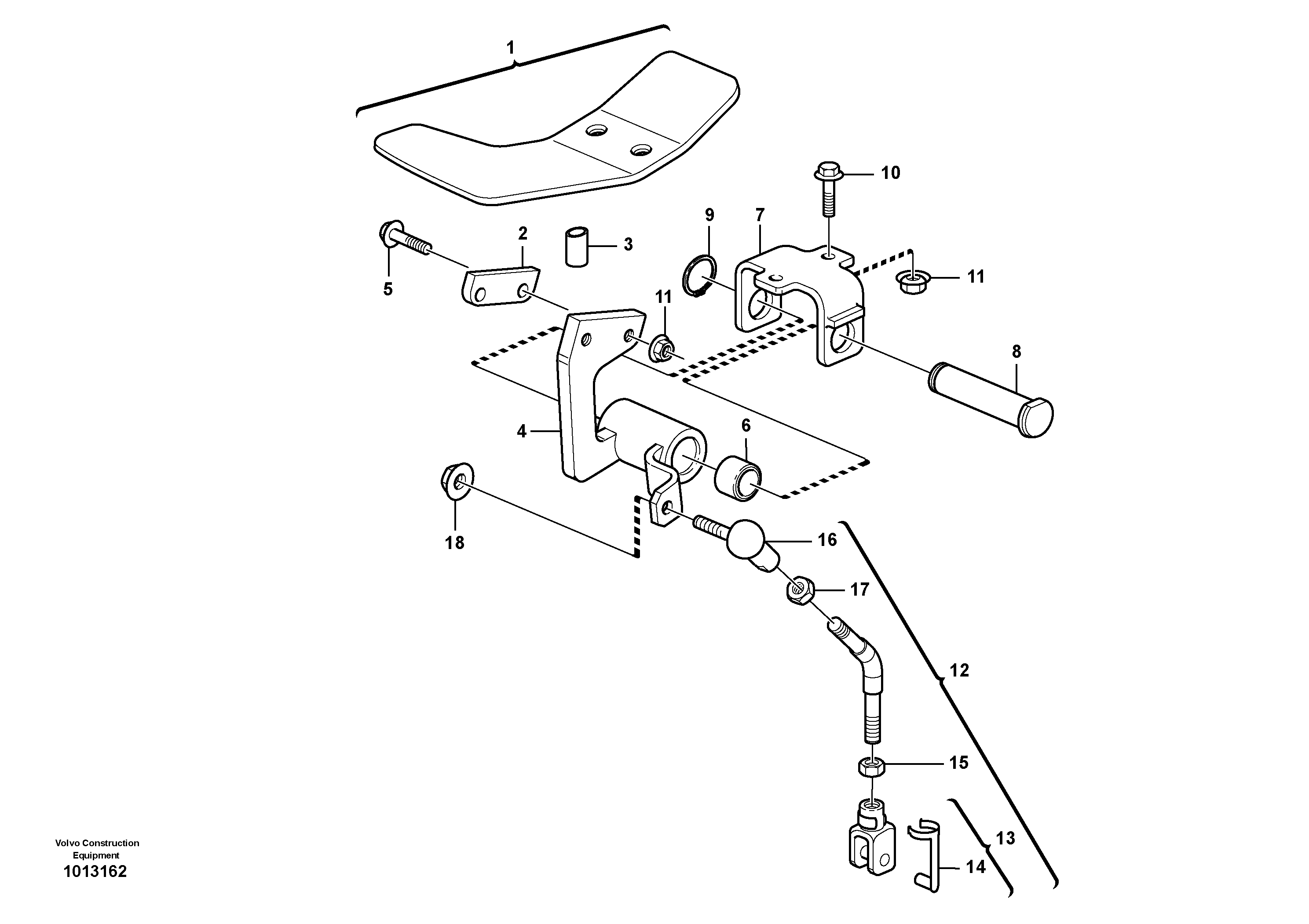 Swg Lk Cylinder VOE11887344 VOLVO