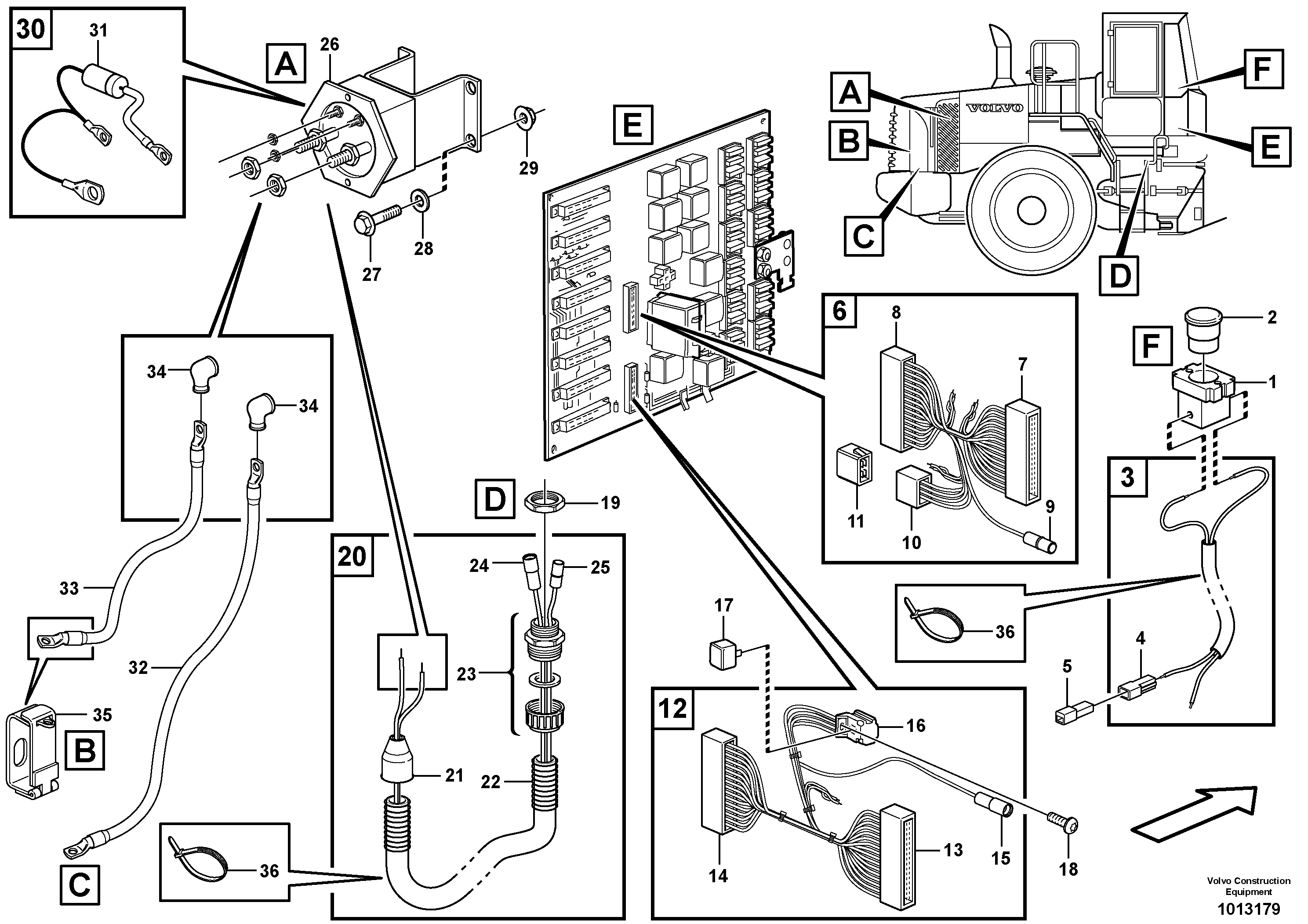 Brush Bearing VOE11147642 VOLVO
