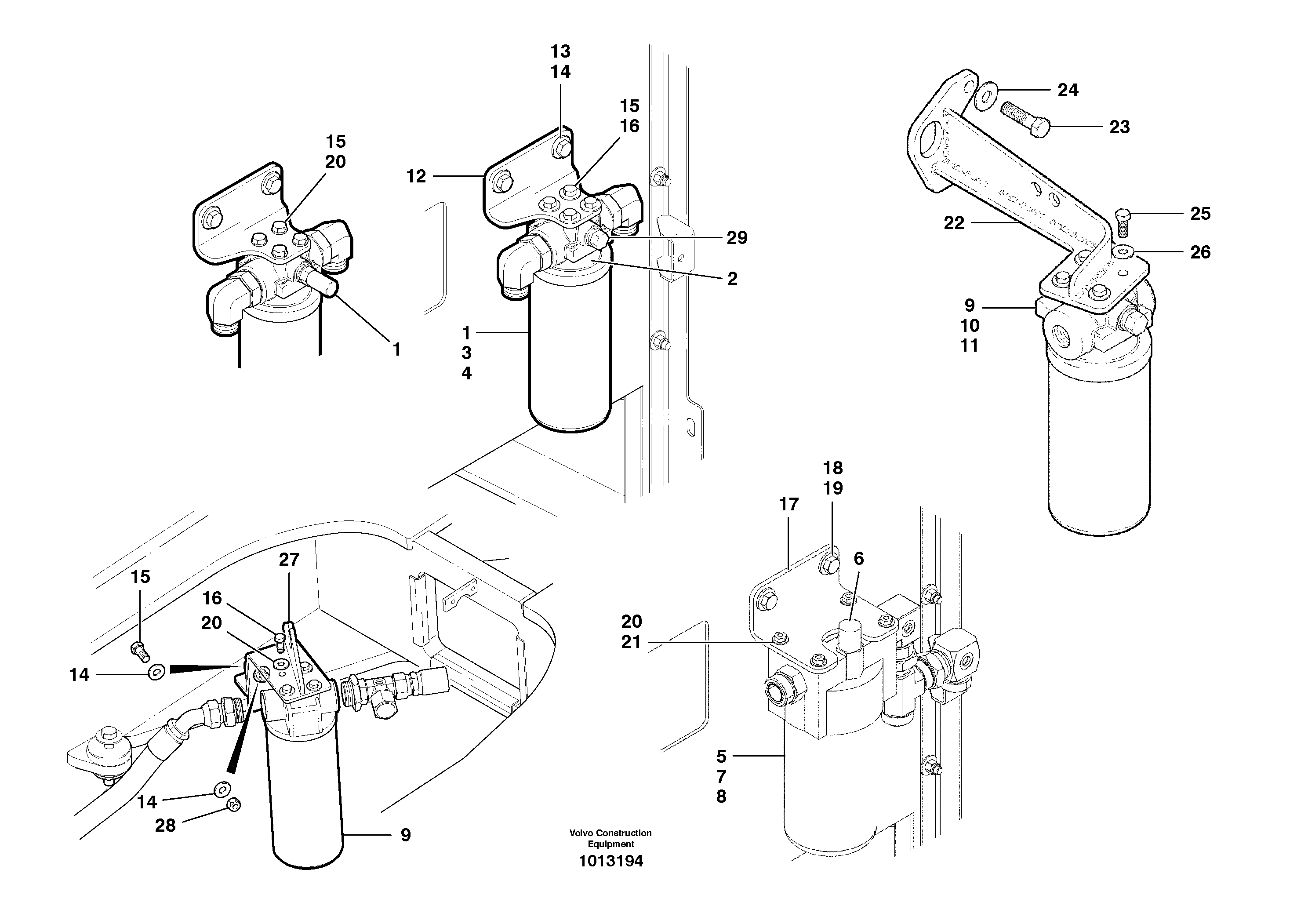 Kit VOE12736290 VOLVO