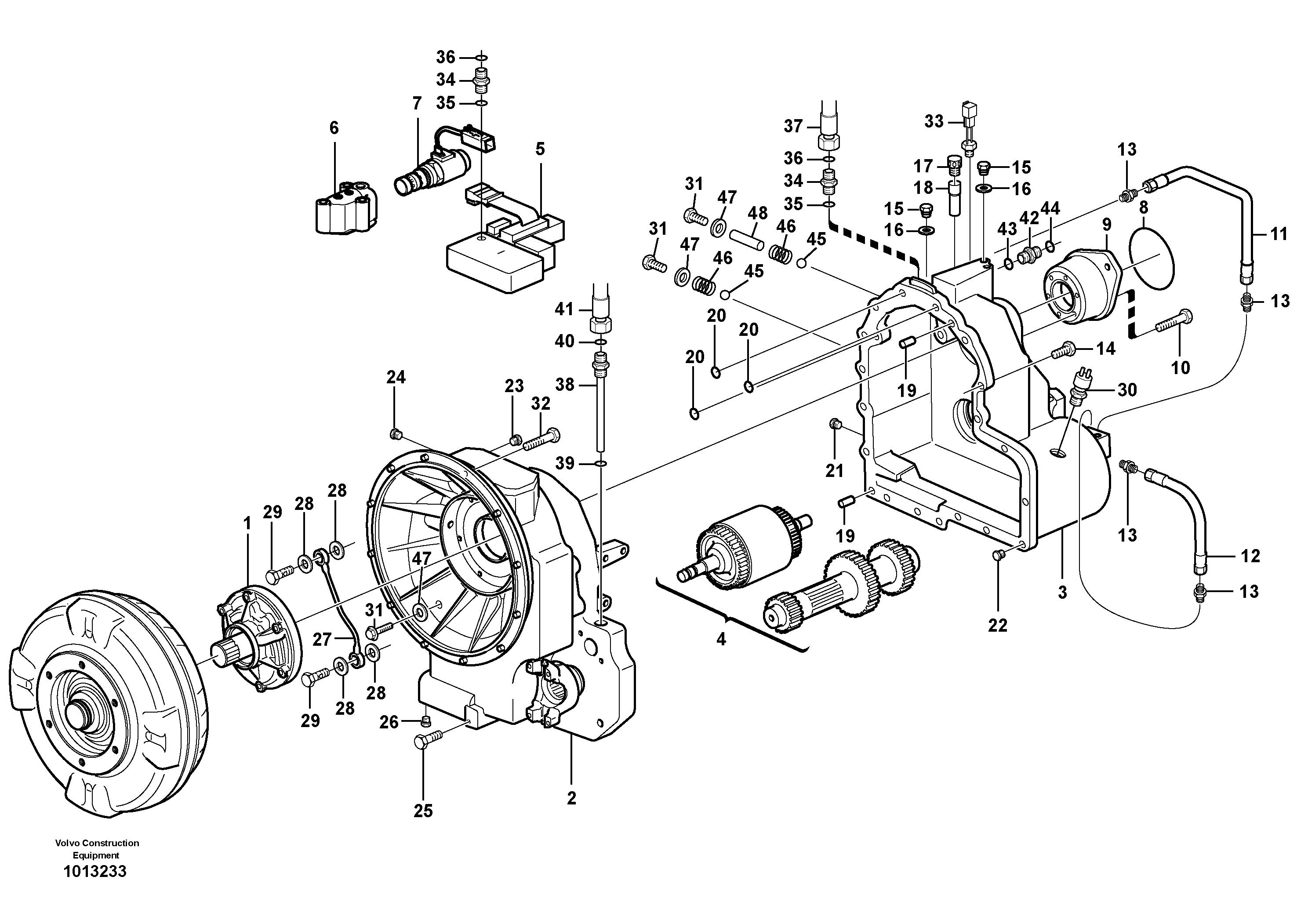 Mounting rail VOE970812 VOLVO