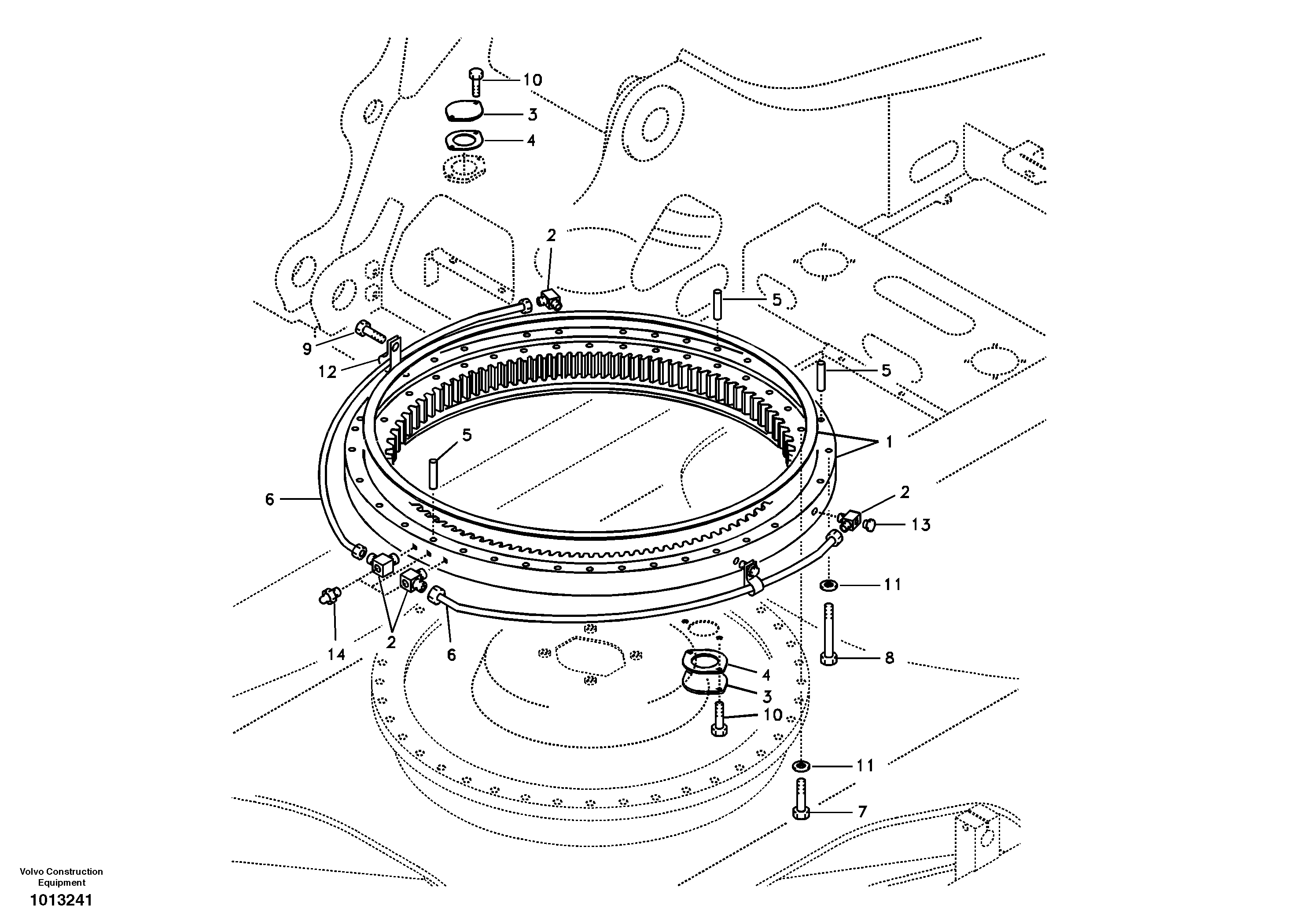Tube VOE14524175 VOLVO