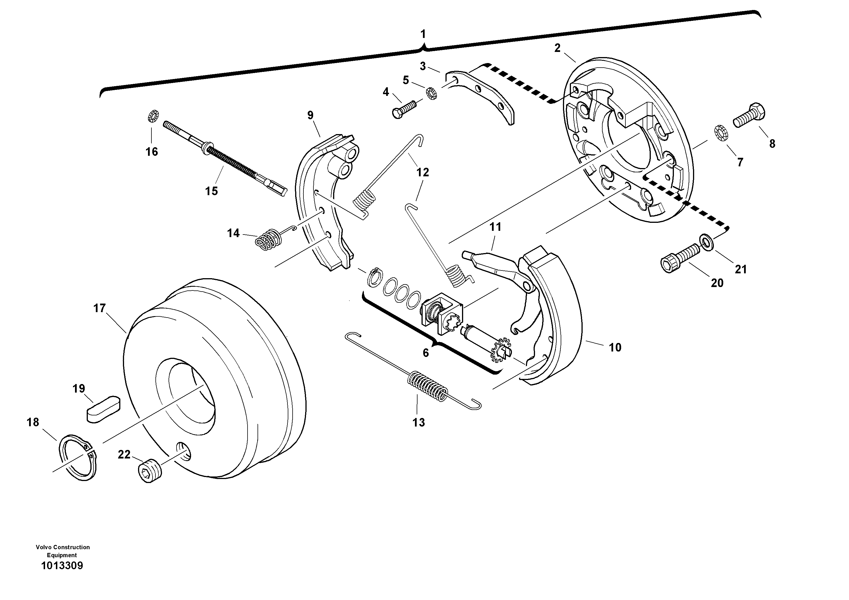 Screw SA8320-03340 VOLVO
