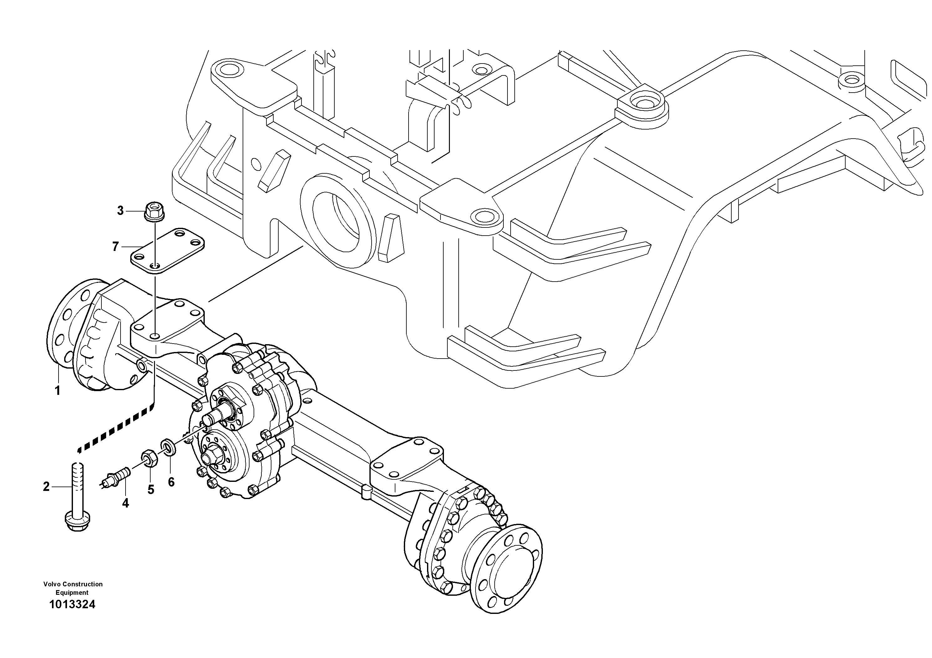 Spacer Plate ZM2813060 VOLVO