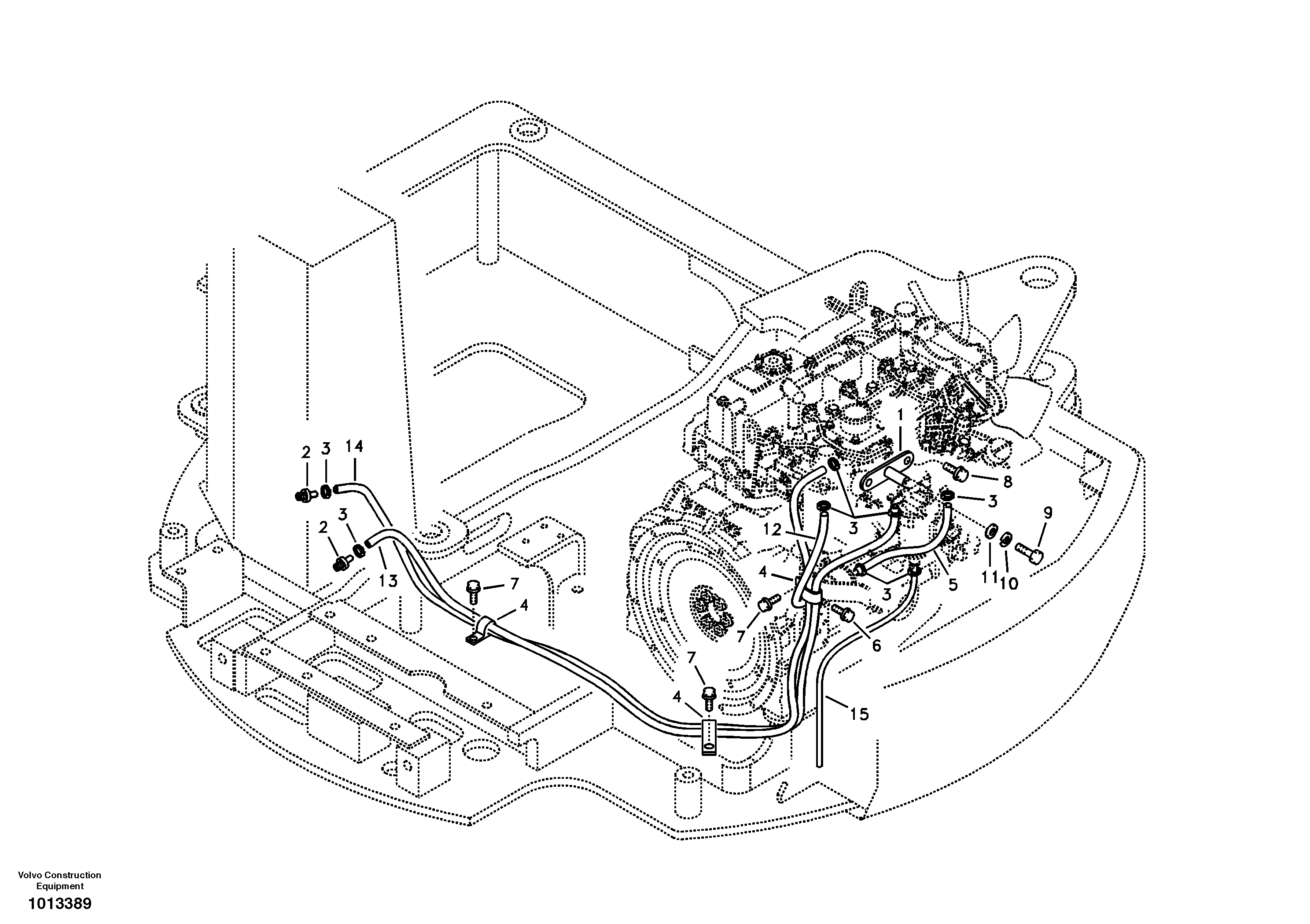 Oil ring SA9443-30309 VOLVO