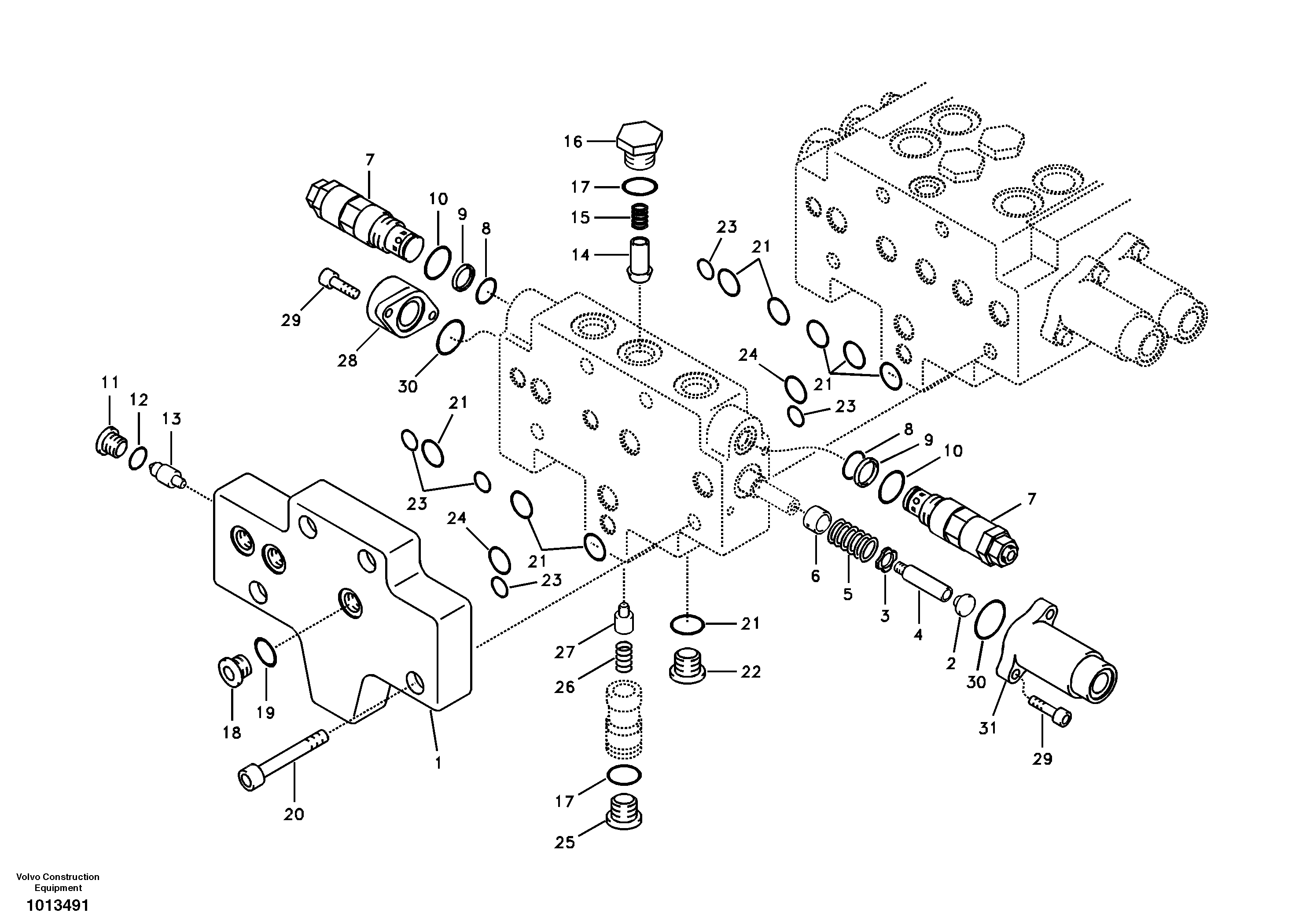 Digging Arm VOE14555147 VOLVO