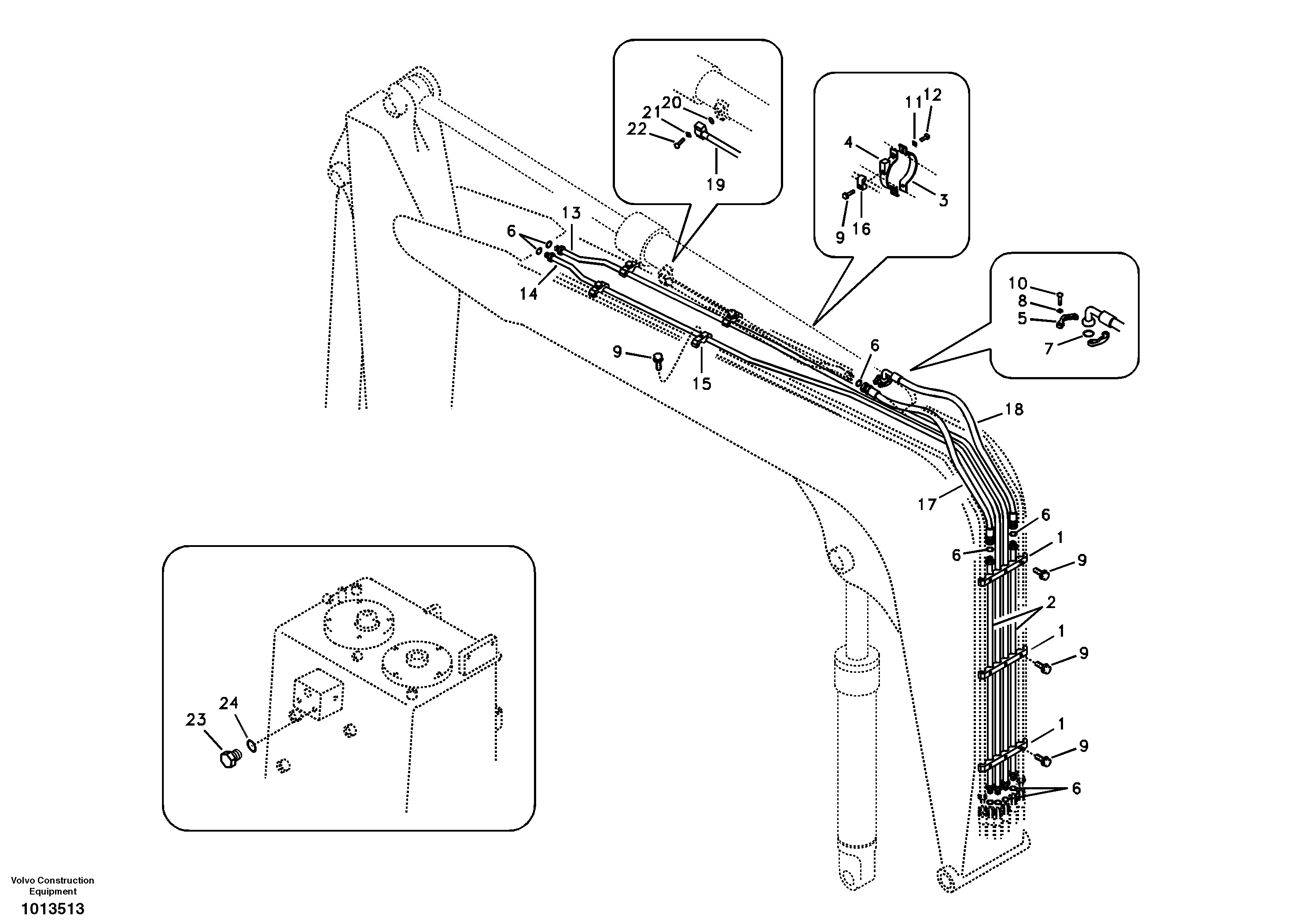 Front Inlet VOE936615 VOLVO
