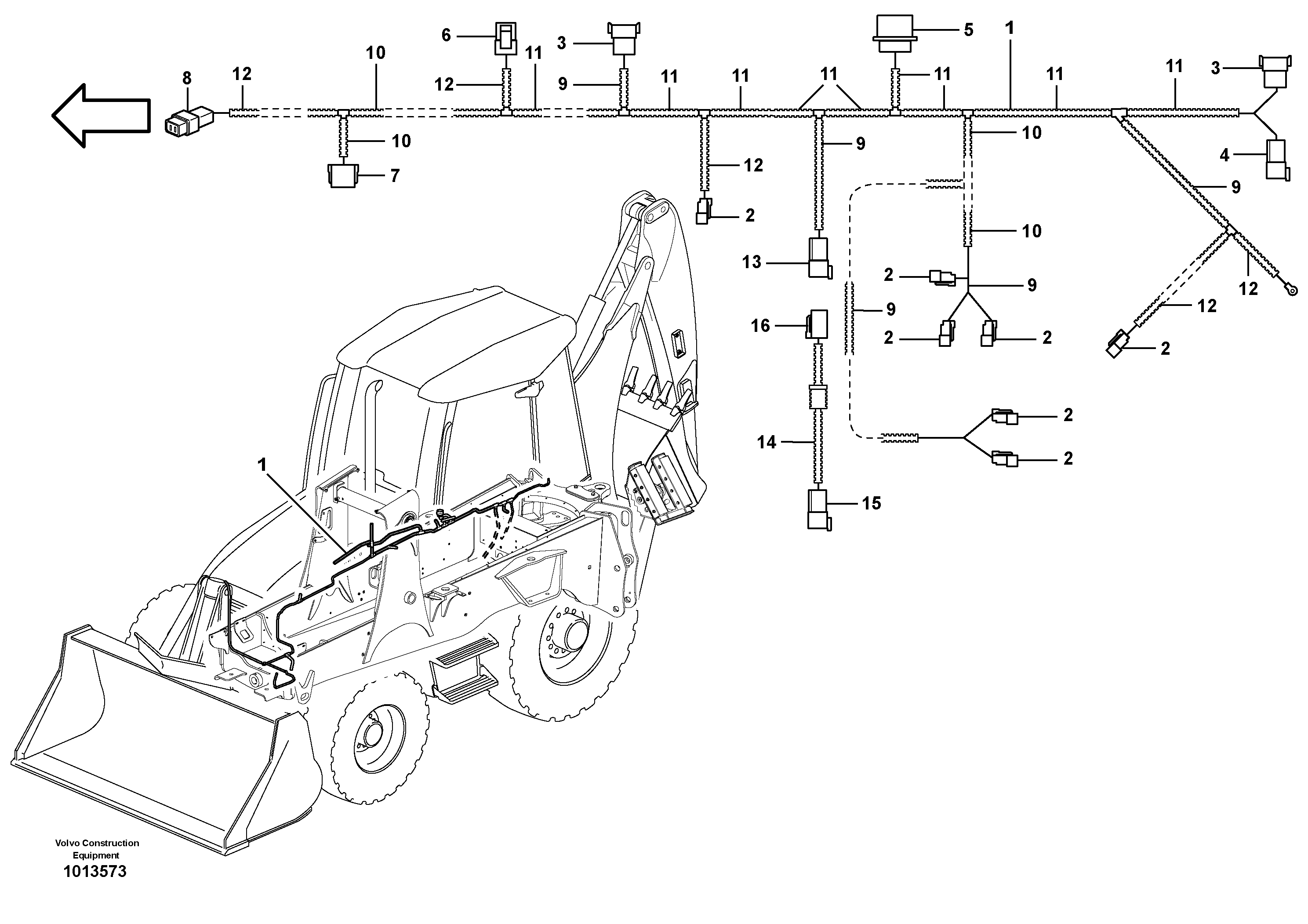 Radio Support VOE11886560 VOLVO