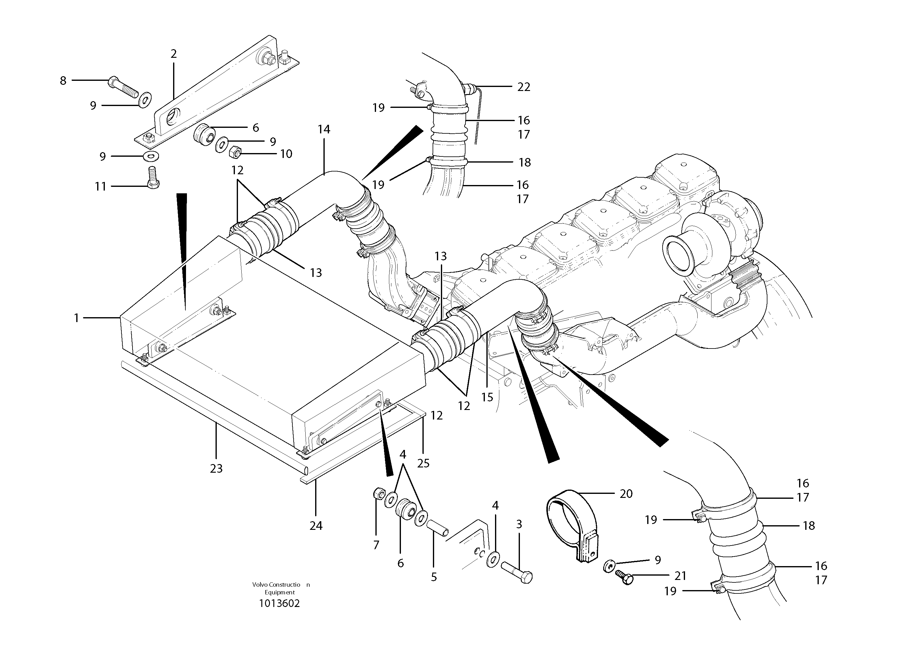 Clamping Ring VOE12735236 VOLVO